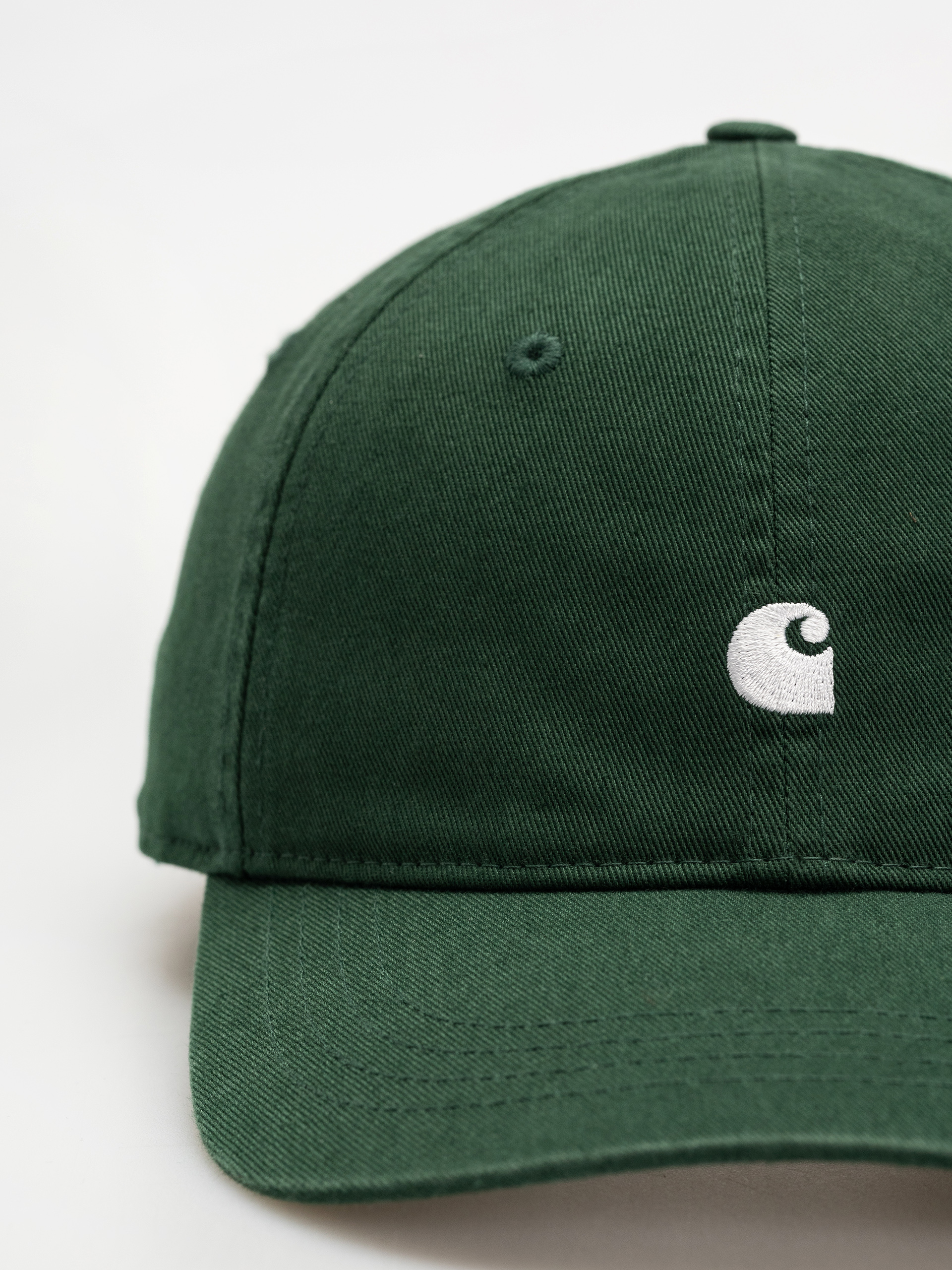 Carhartt WIP Madison Logo Cap (conifer/white)