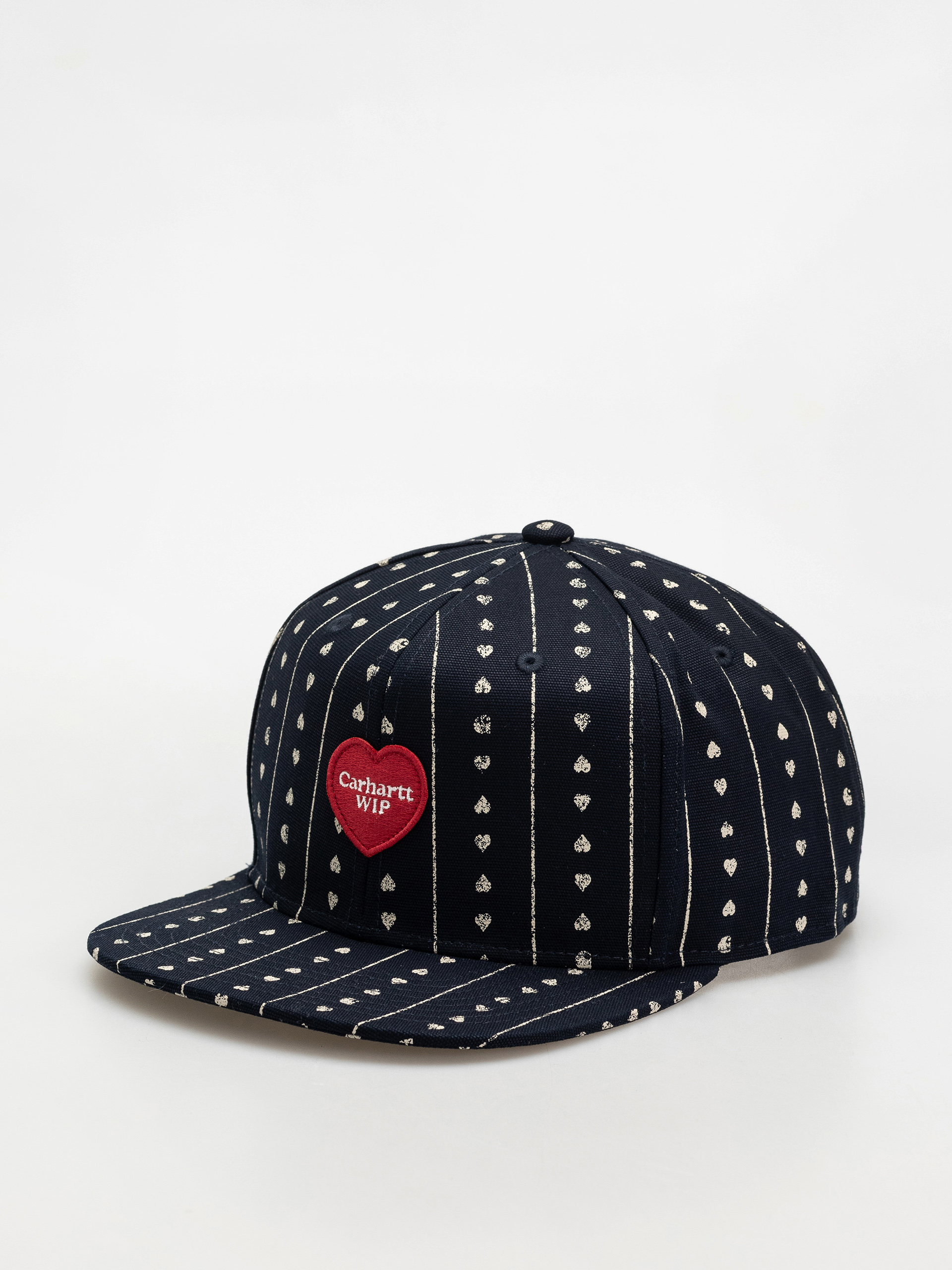 Carhartt WIP Drewe Cap (heart c pinstripe/ink/natural/dark navy)