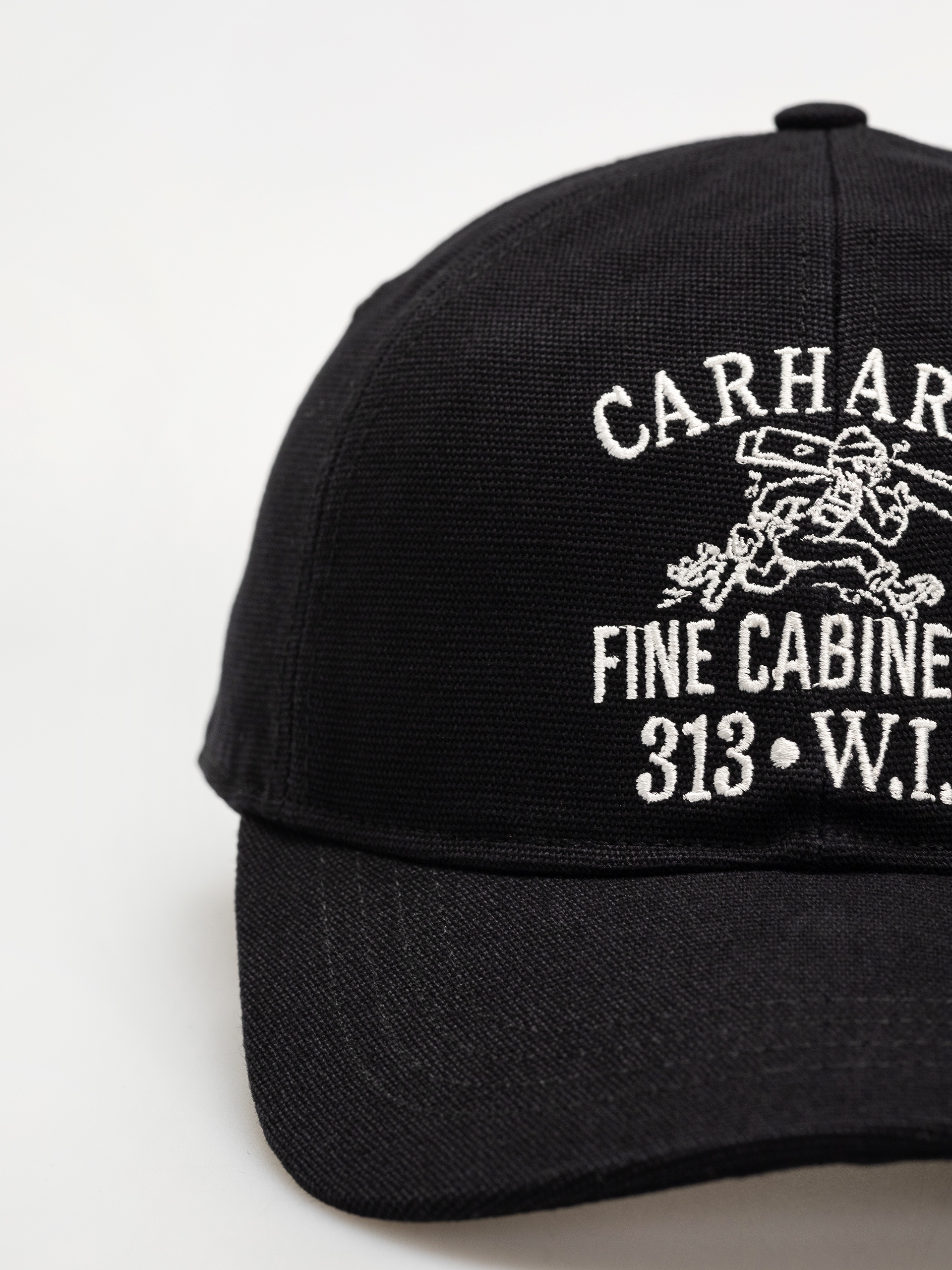 Carhartt WIP Cabinetry Cap (black/wax)
