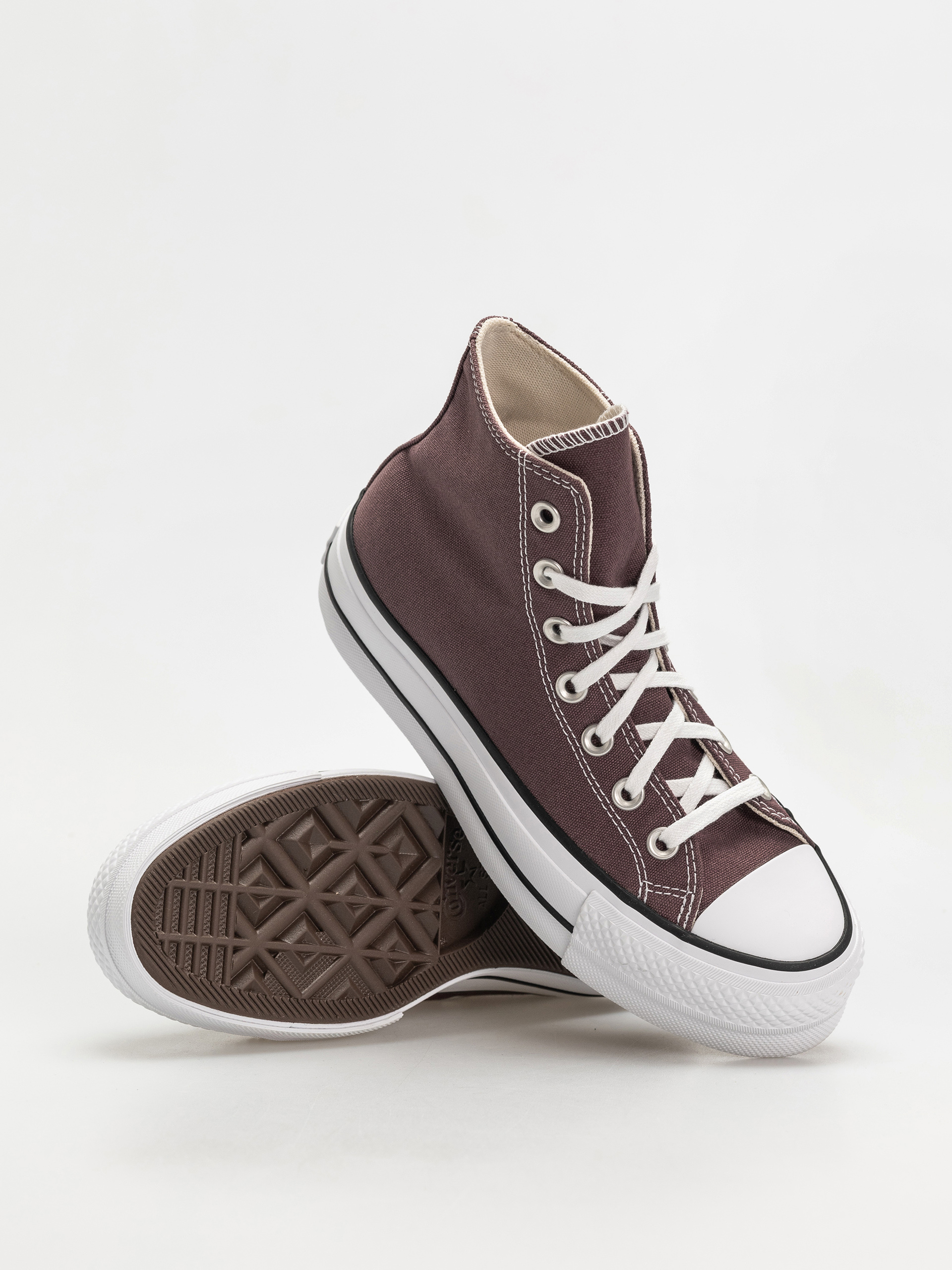 Converse Chuck Taylor All Star Lift Hi Wmn Chucks (trail mixed/natural ivory)