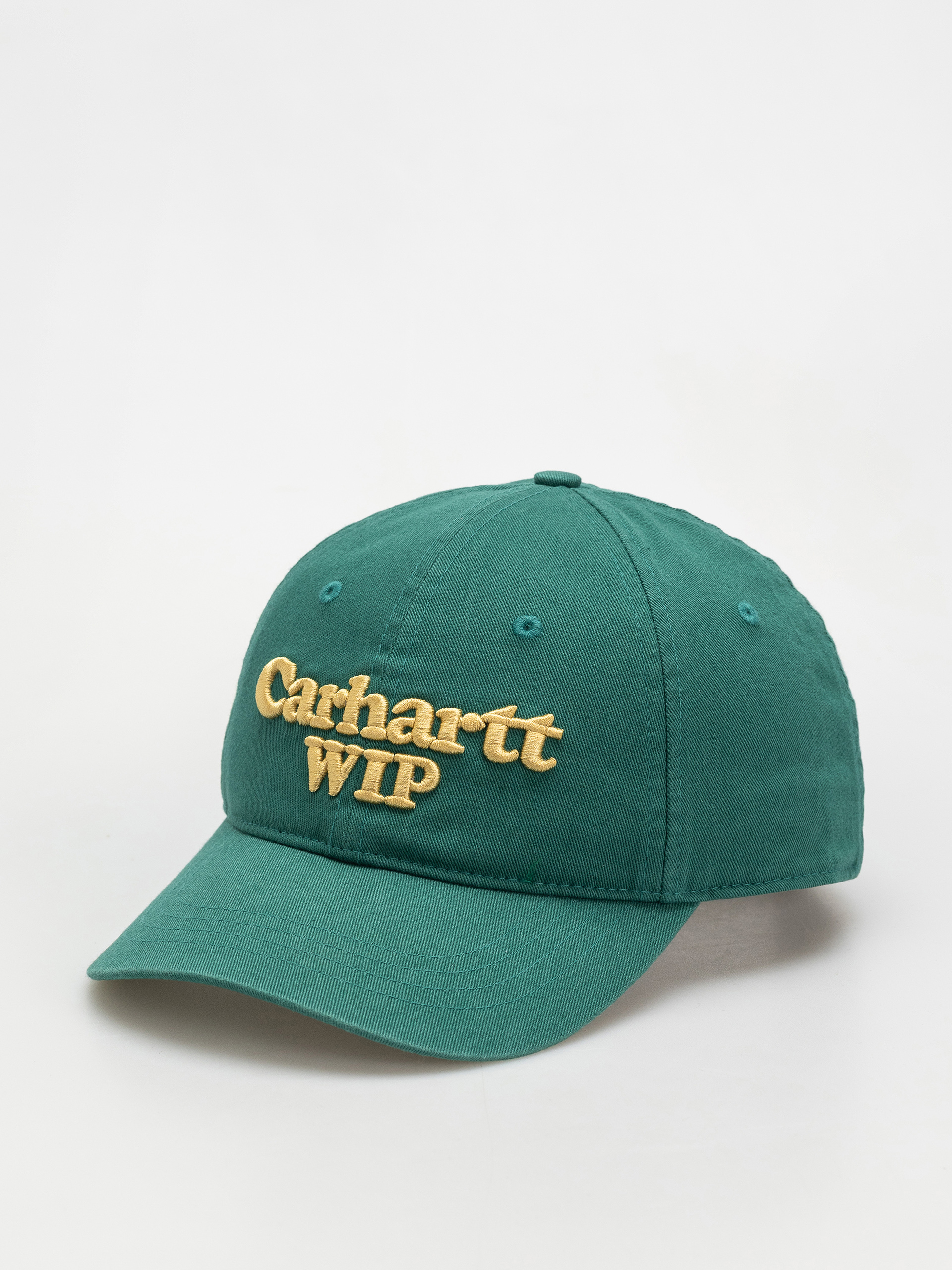 Carhartt WIP Carhartt WIP Script Cap (rainforest/air yellow)