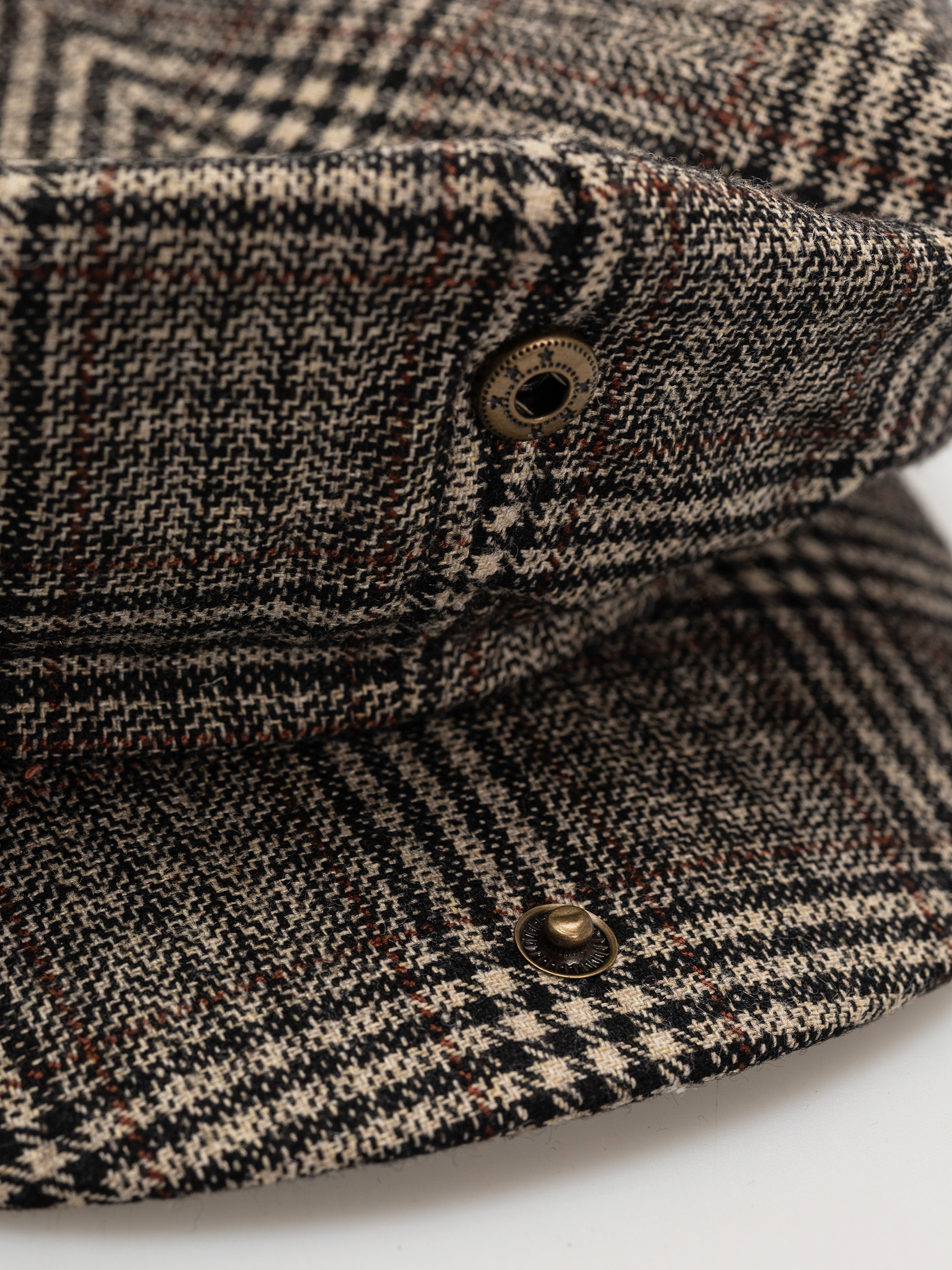 Brixton Brood Snap Cap Flat cap (khaki/brown plaid)