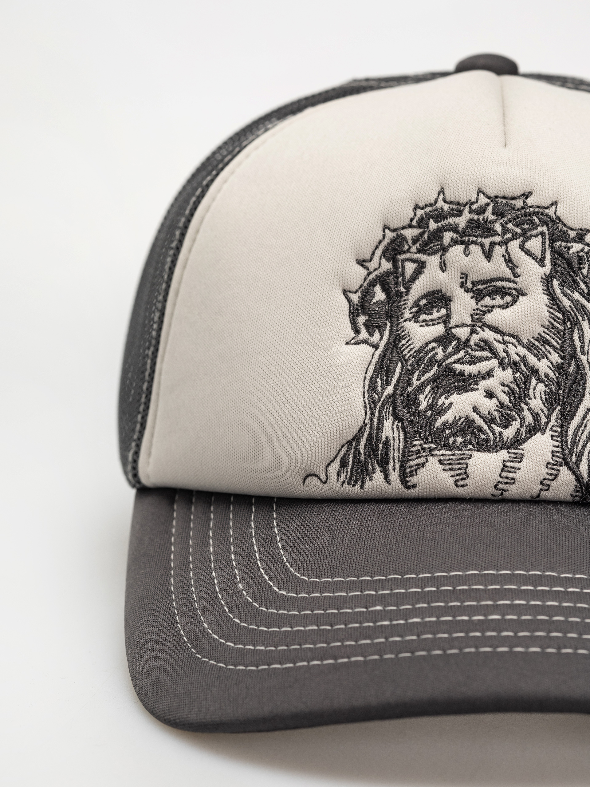 RipNDip Lord Savior Trucker Cap - grey (dark charcoal)