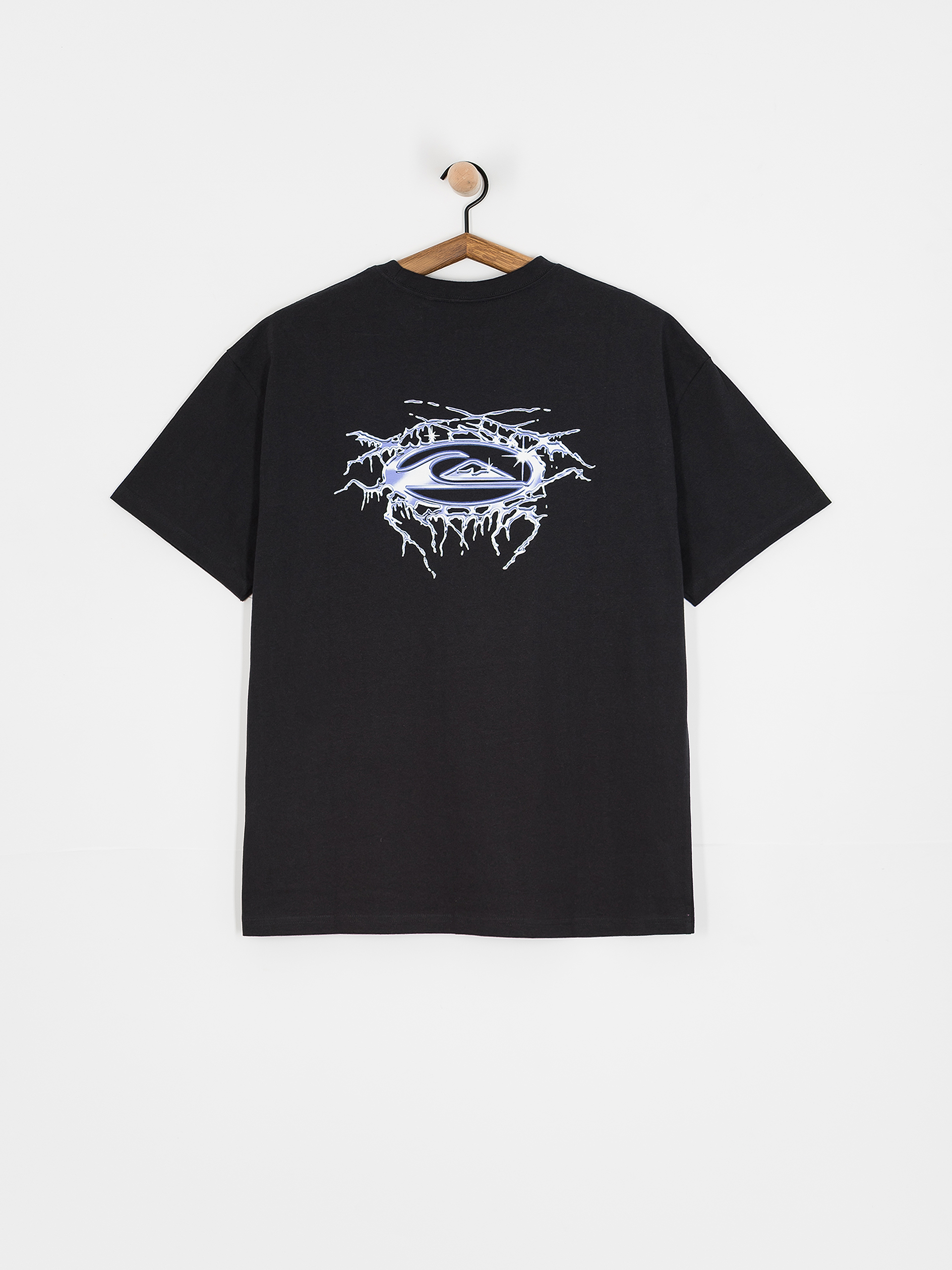 Quiksilver Mercury Chrome Lightning T-Shirt (black)