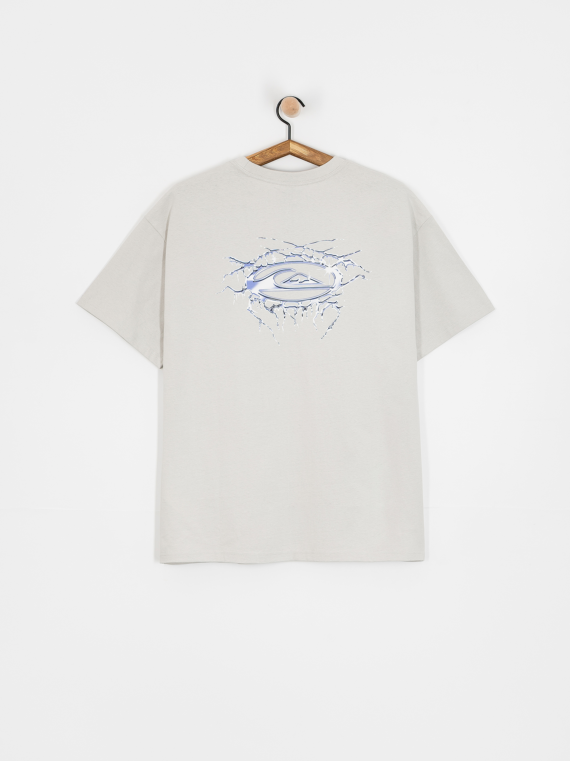 Quiksilver Mercury Chrome Lightning T-Shirt (lunar rock)