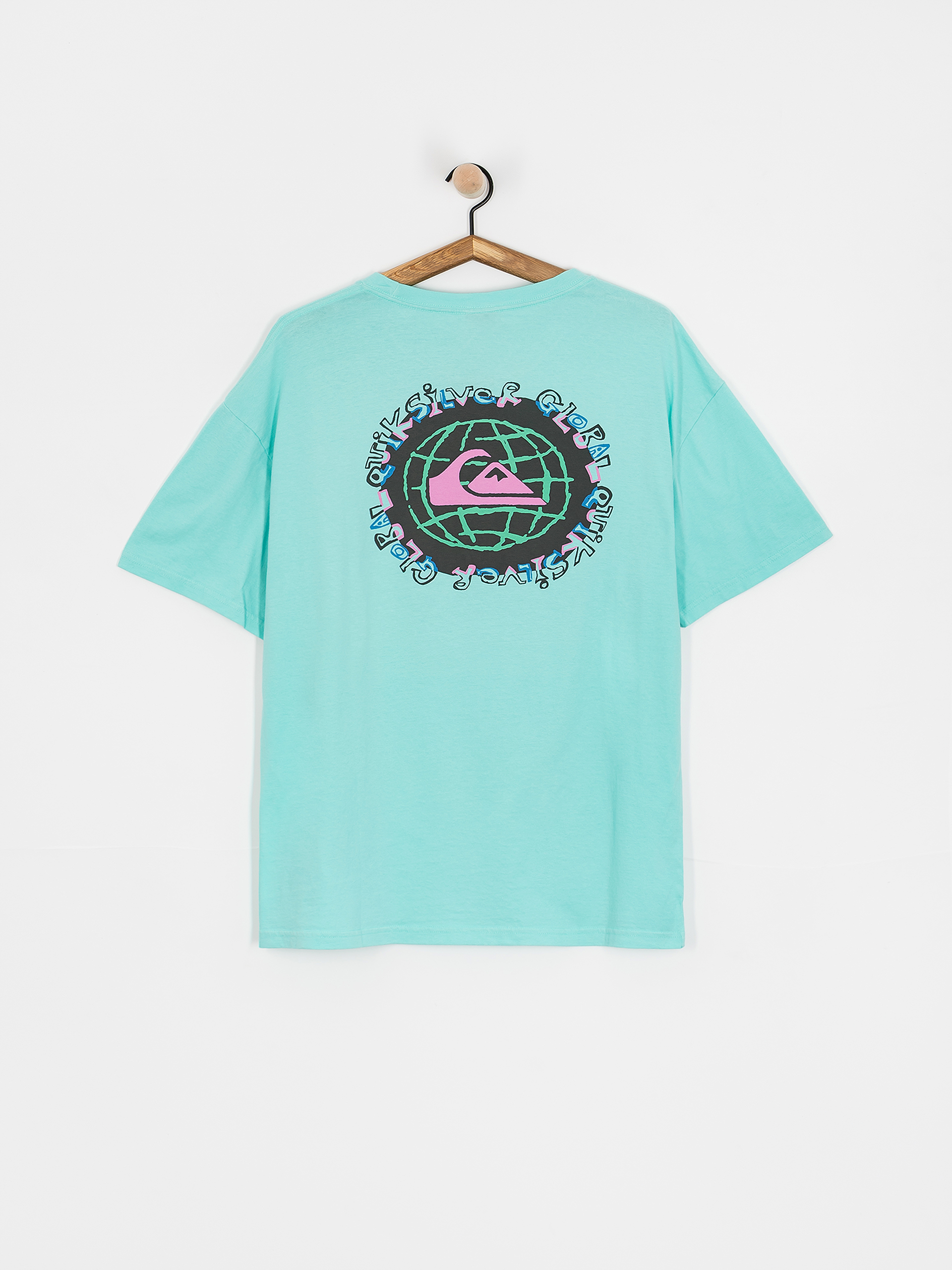 Quiksilver Global Heat T-Shirt (aqua sky)