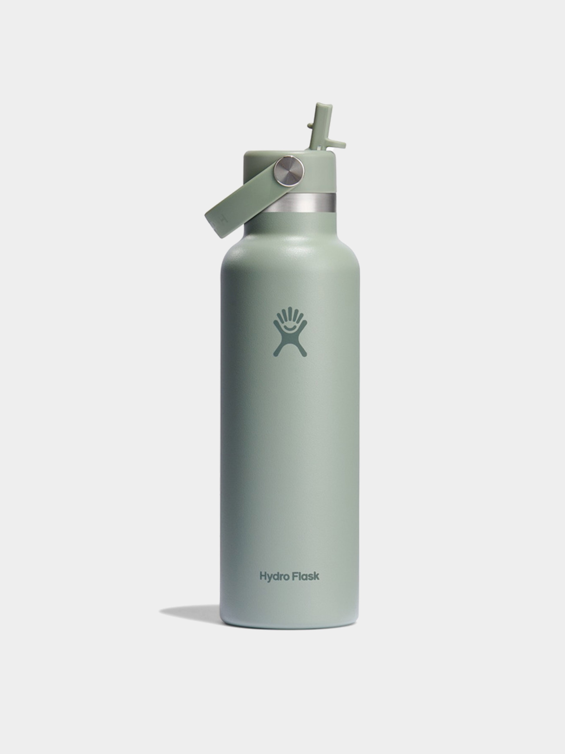 Hydro Flask Flasche Standard Mouth Flex Straw Cap 621ml (agave)