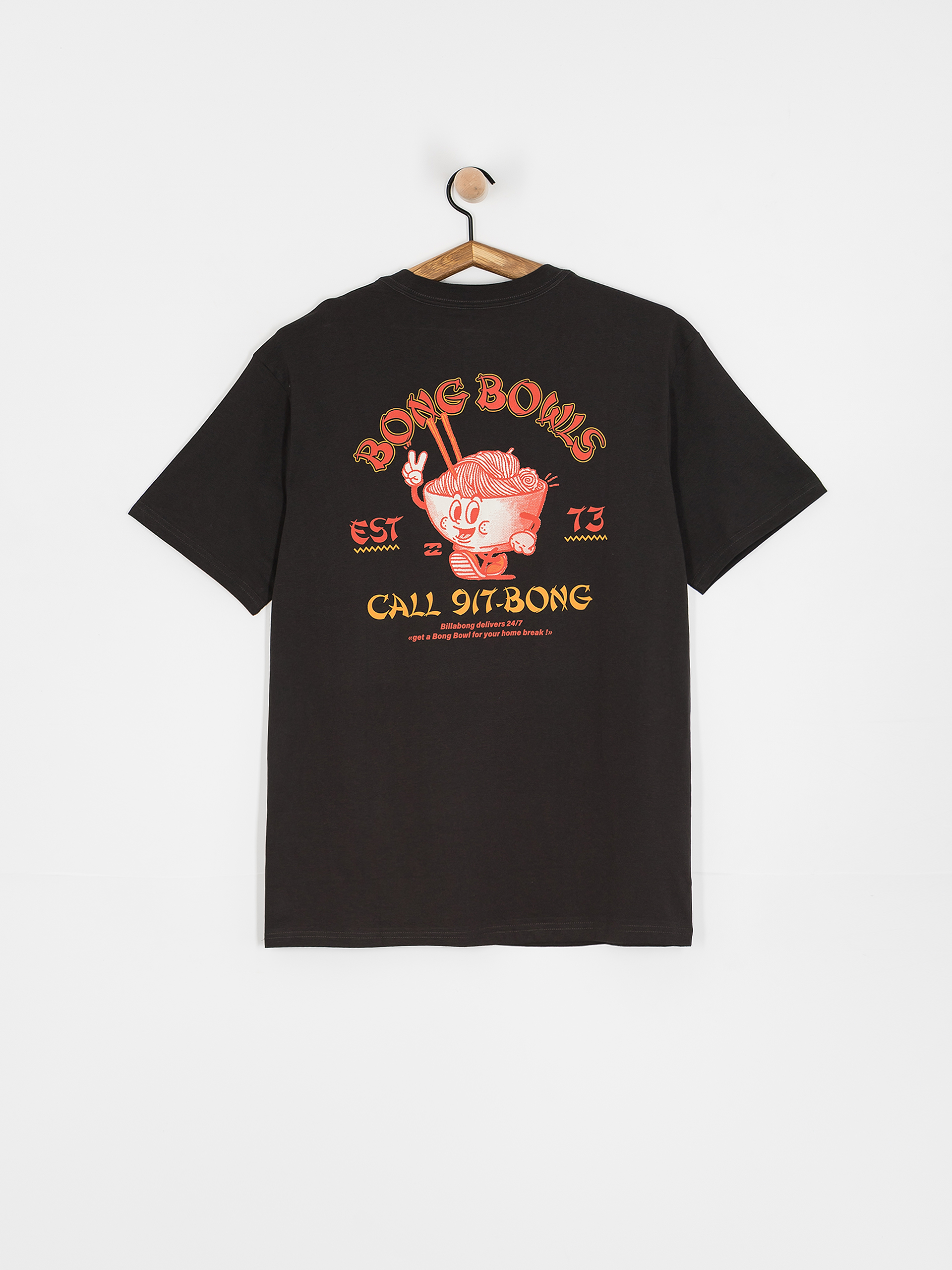 Billabong Lunch Break T-Shirt (washed black)