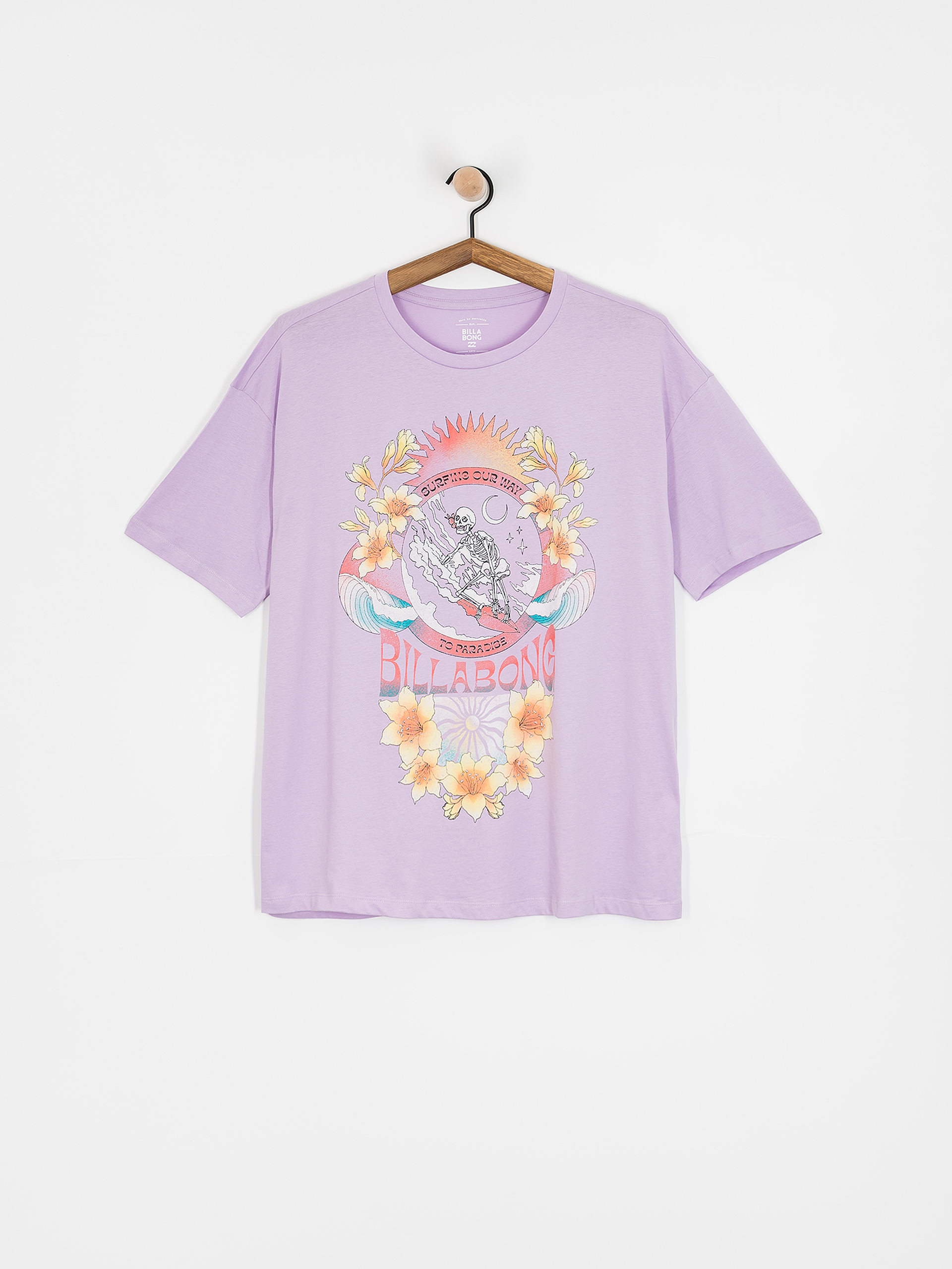 Billabong Goes Around Here Wmn T-Shirt (peaceful lilac)