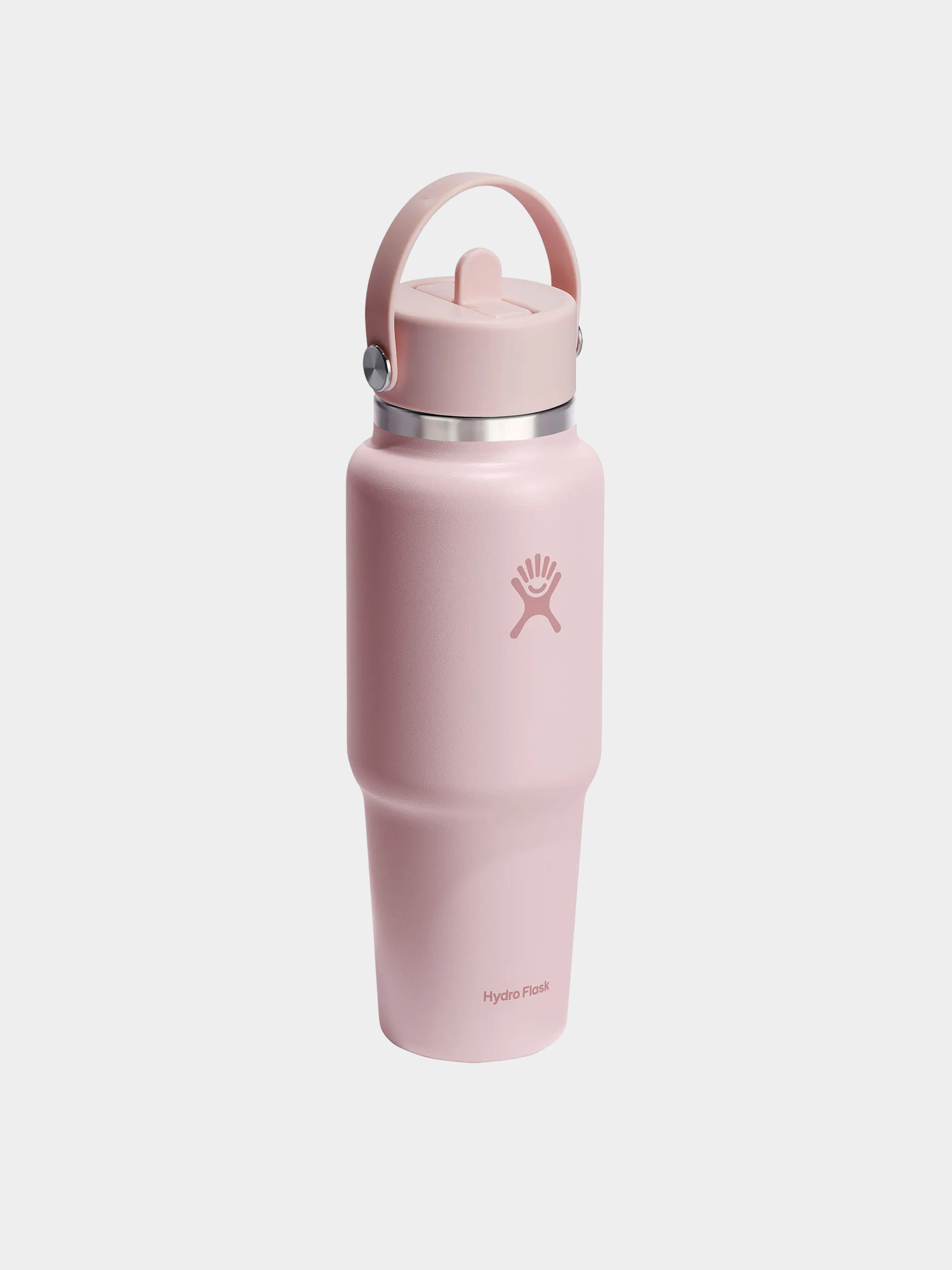 Hydro Flask Bottle Wide Flex Straw Travel 946ml - pink (trillium)