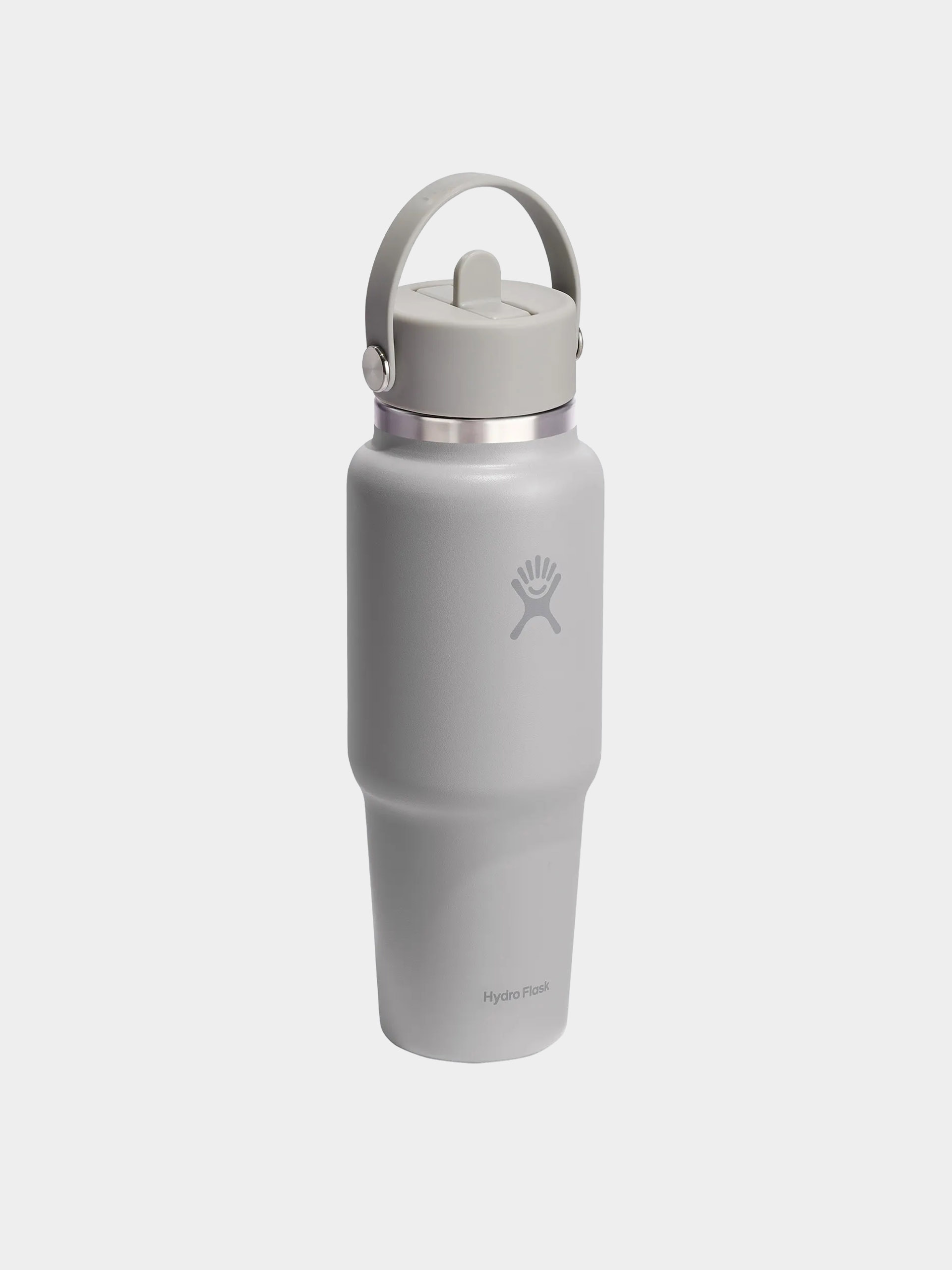 Hydro Flask Bottle Wide Flex Straw Travel 946ml - grey (brich)
