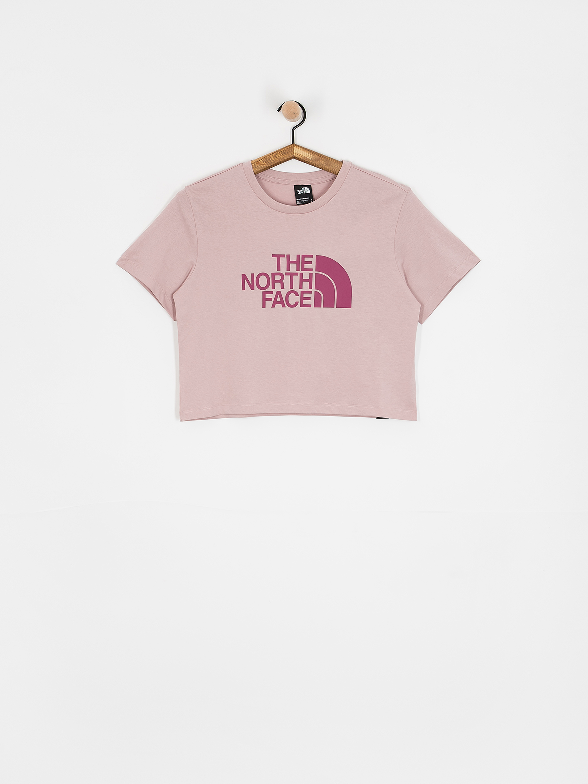 The North Face T-Shirt Easy Relaxed Cropped Wmn (metal pink/cyber berry)