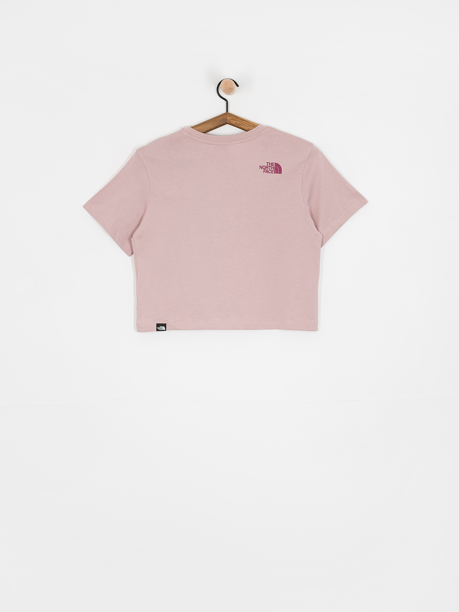 The North Face T-Shirt Easy Relaxed Cropped Wmn (metal pink/cyber berry)
