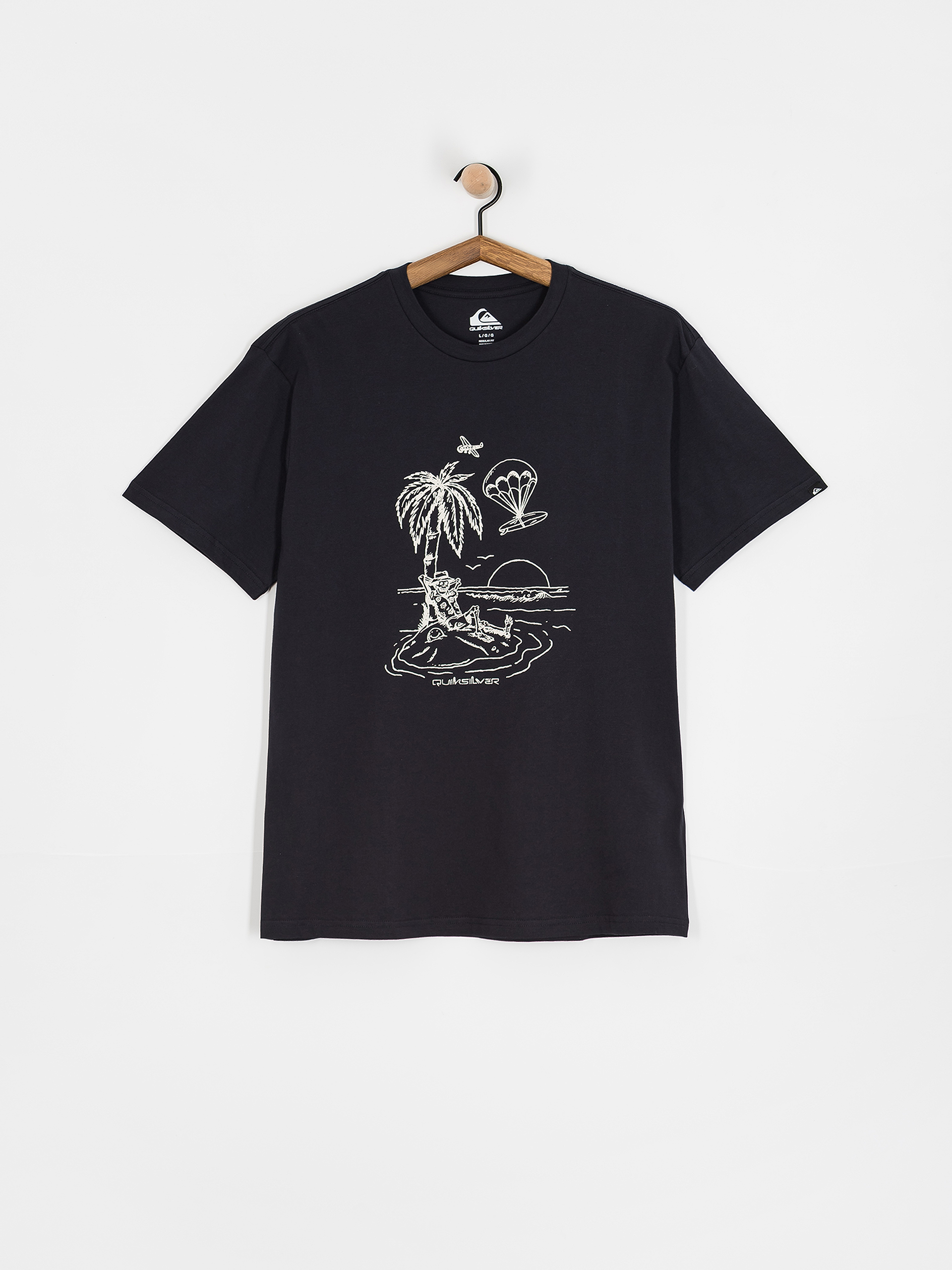 Quiksilver T-Shirt Ev Tuned Out (dark navy)