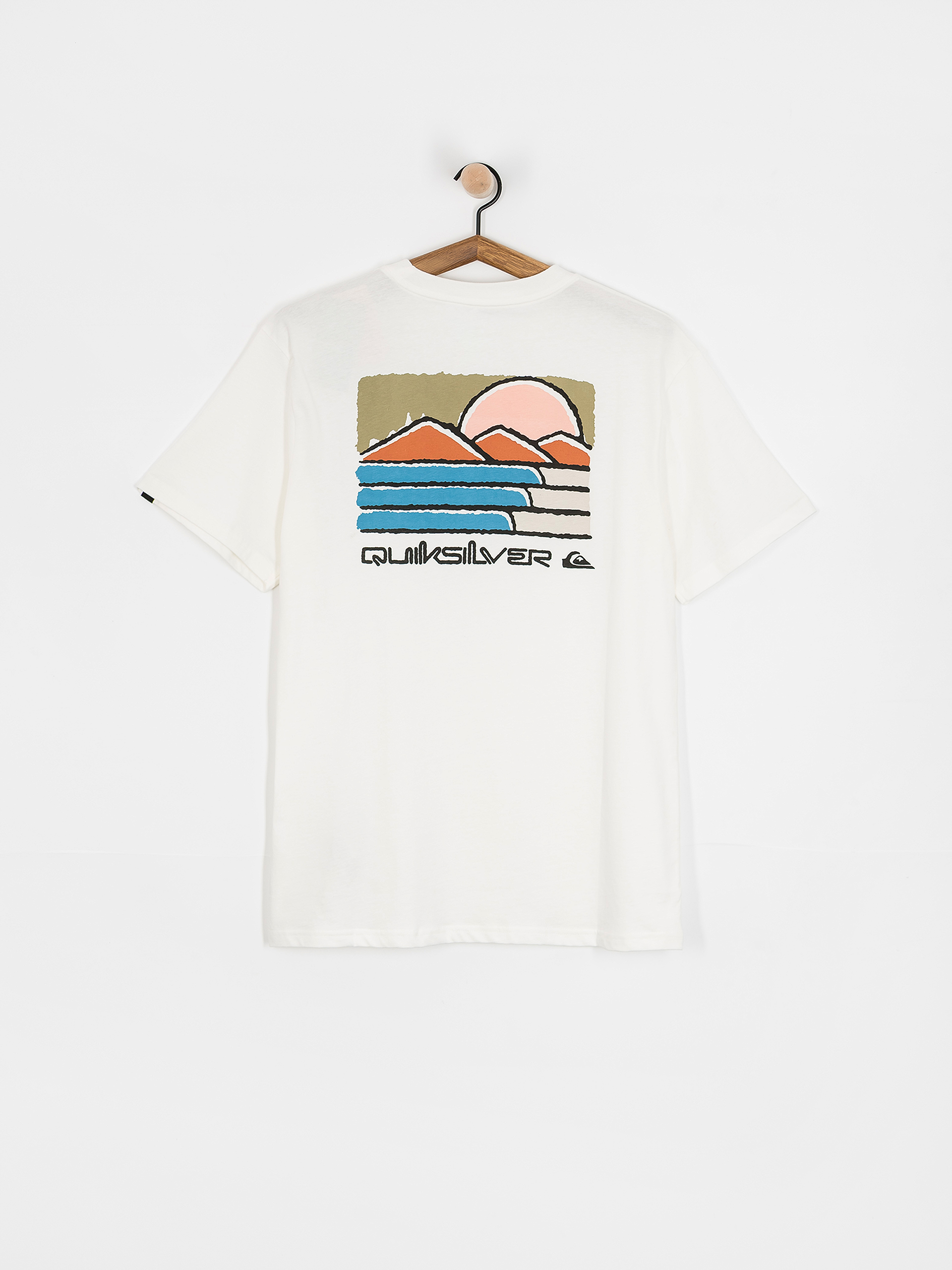 Quiksilver T-Shirt Evo Future Islands (snow white)