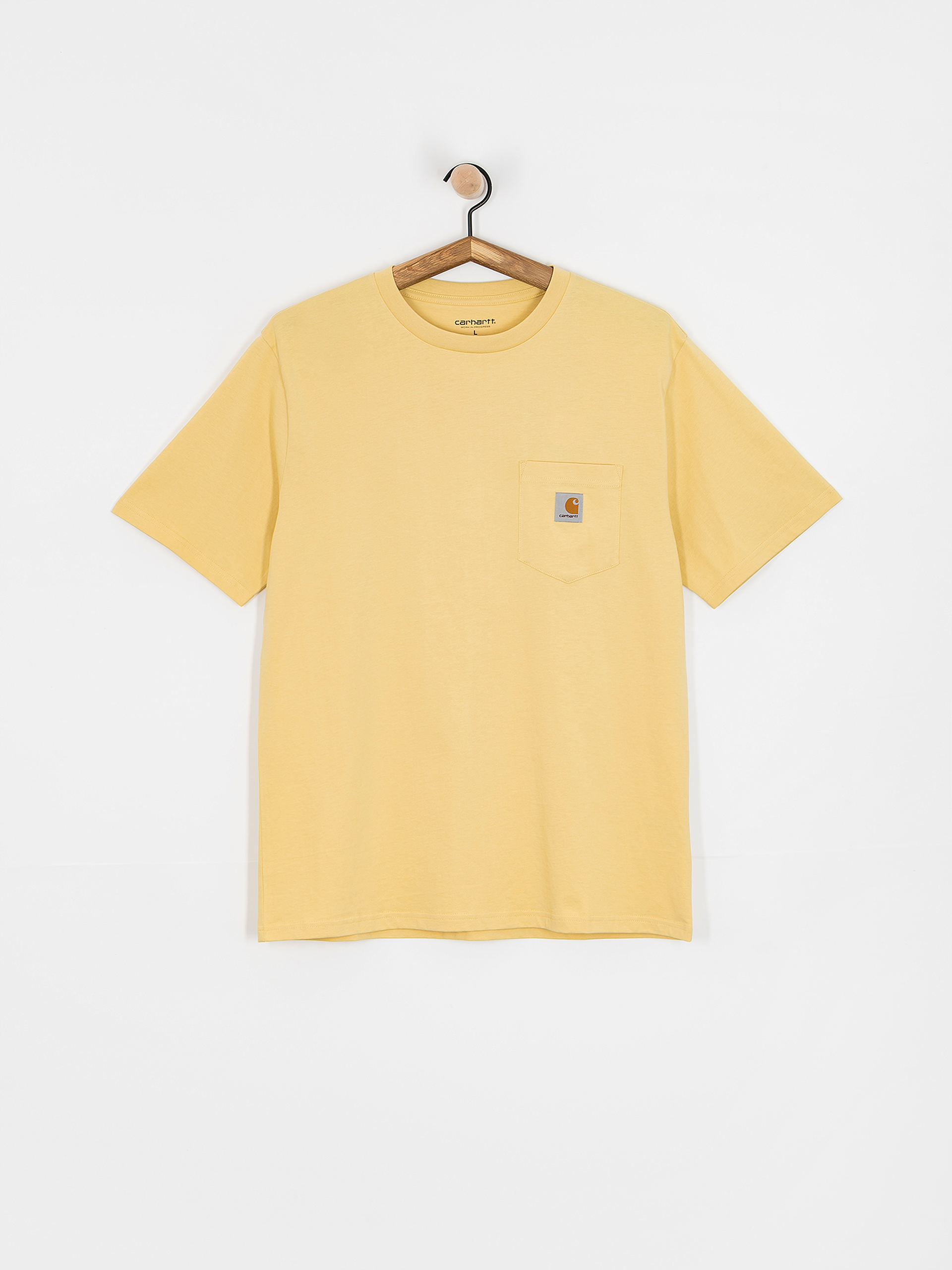 Carhartt WIP T-Shirt Pocket (air yellow)