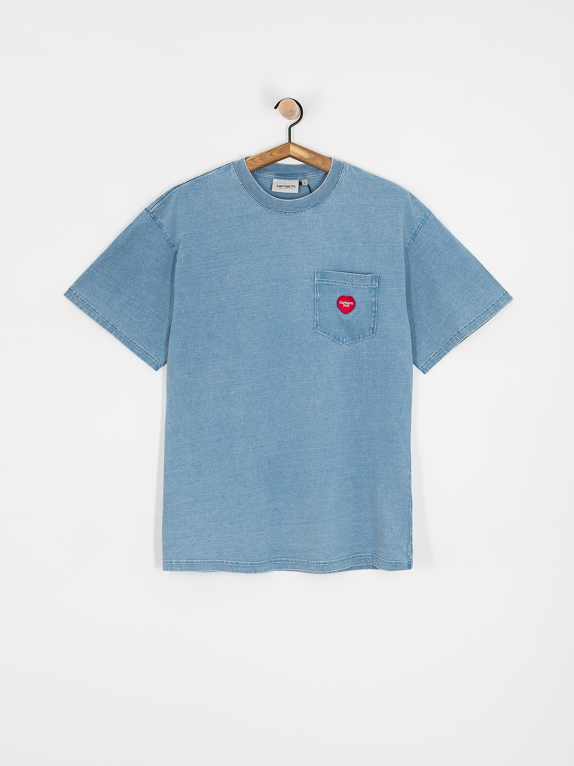 Carhartt WIP T-Shirt Ingo Pocket (light blue)