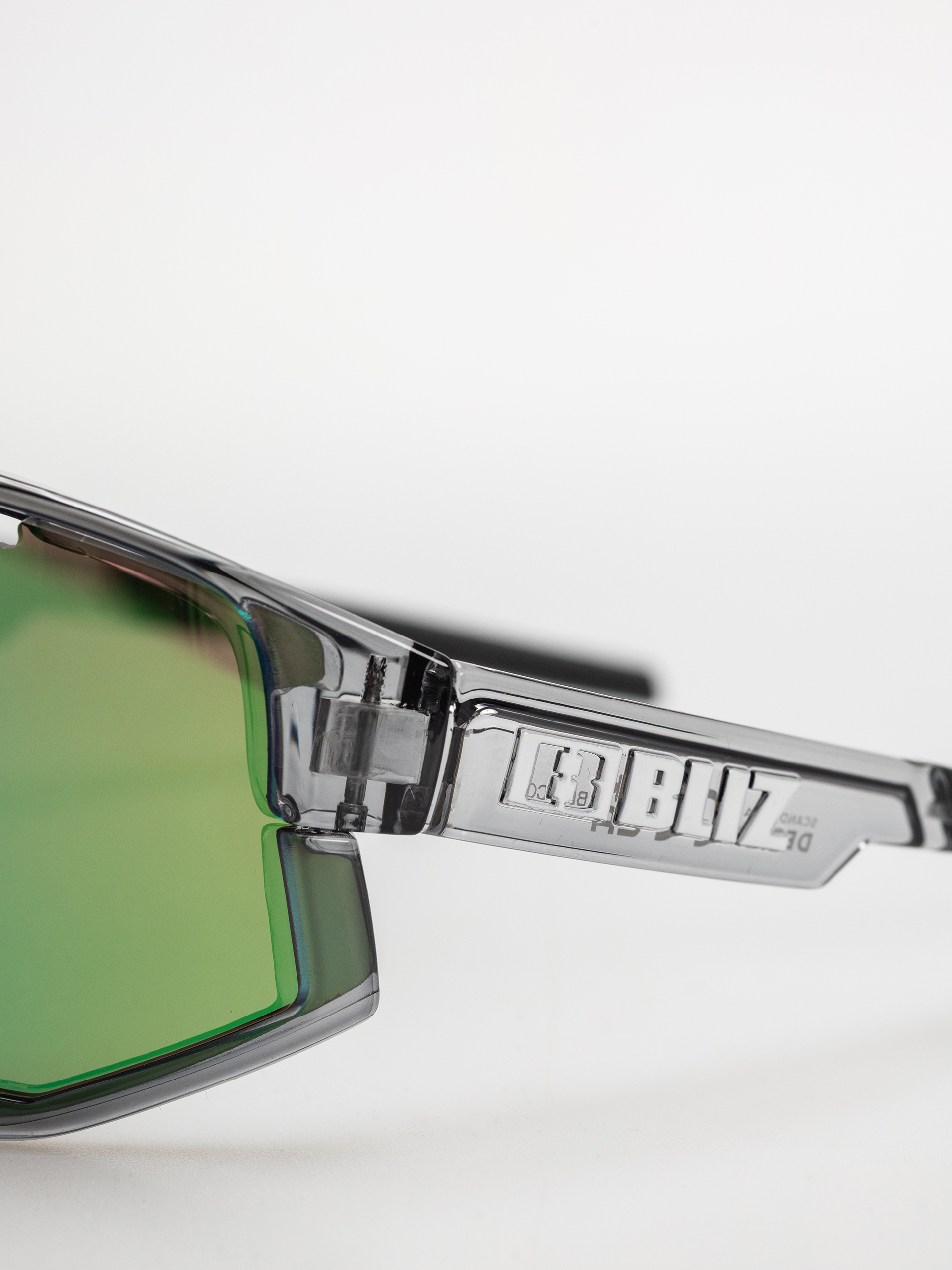 Bliz Sonnenbrille Fusion (crystal black/brown w green multi)