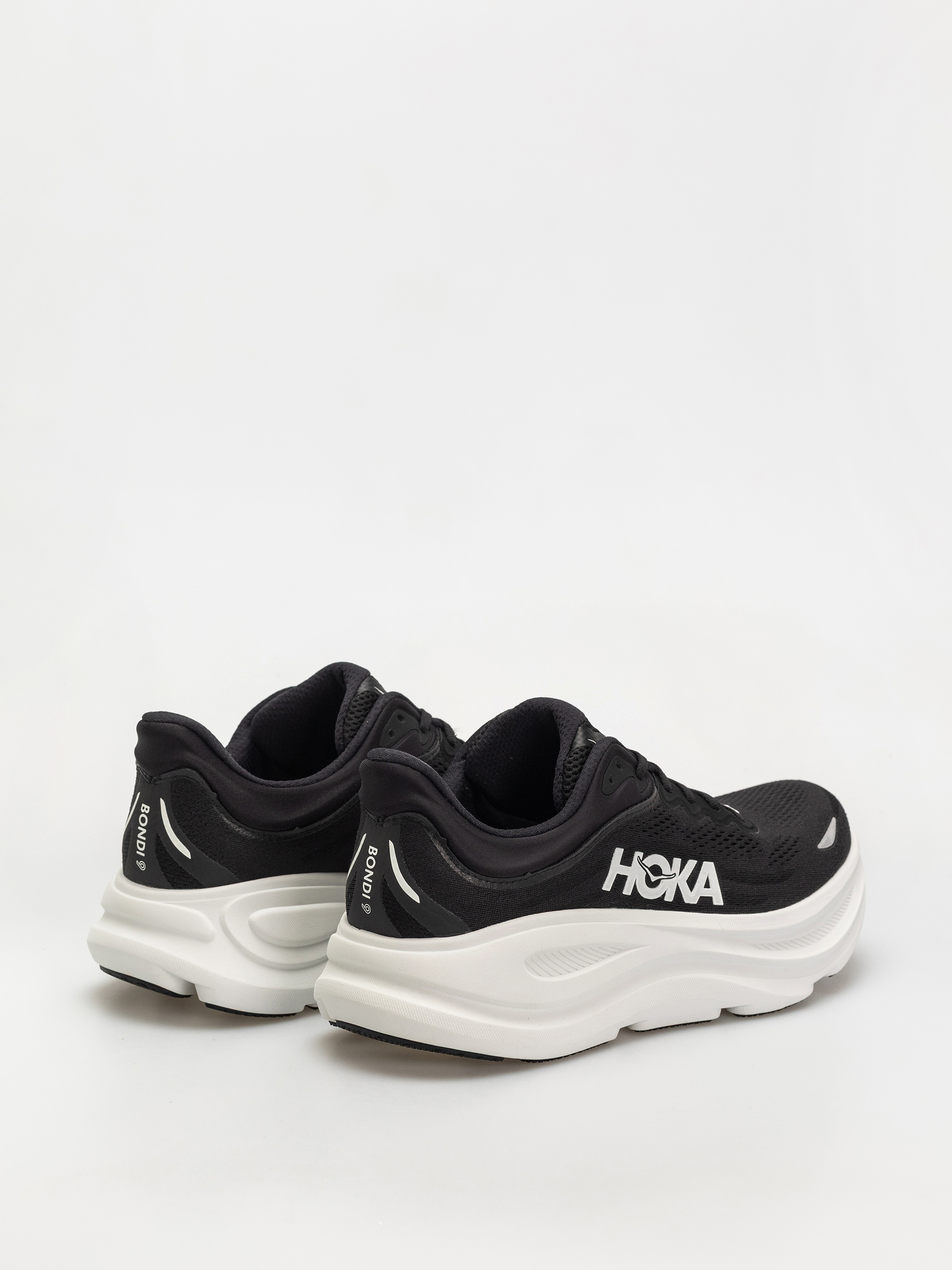 Hoka Bondi 9 Shoes (black/white)