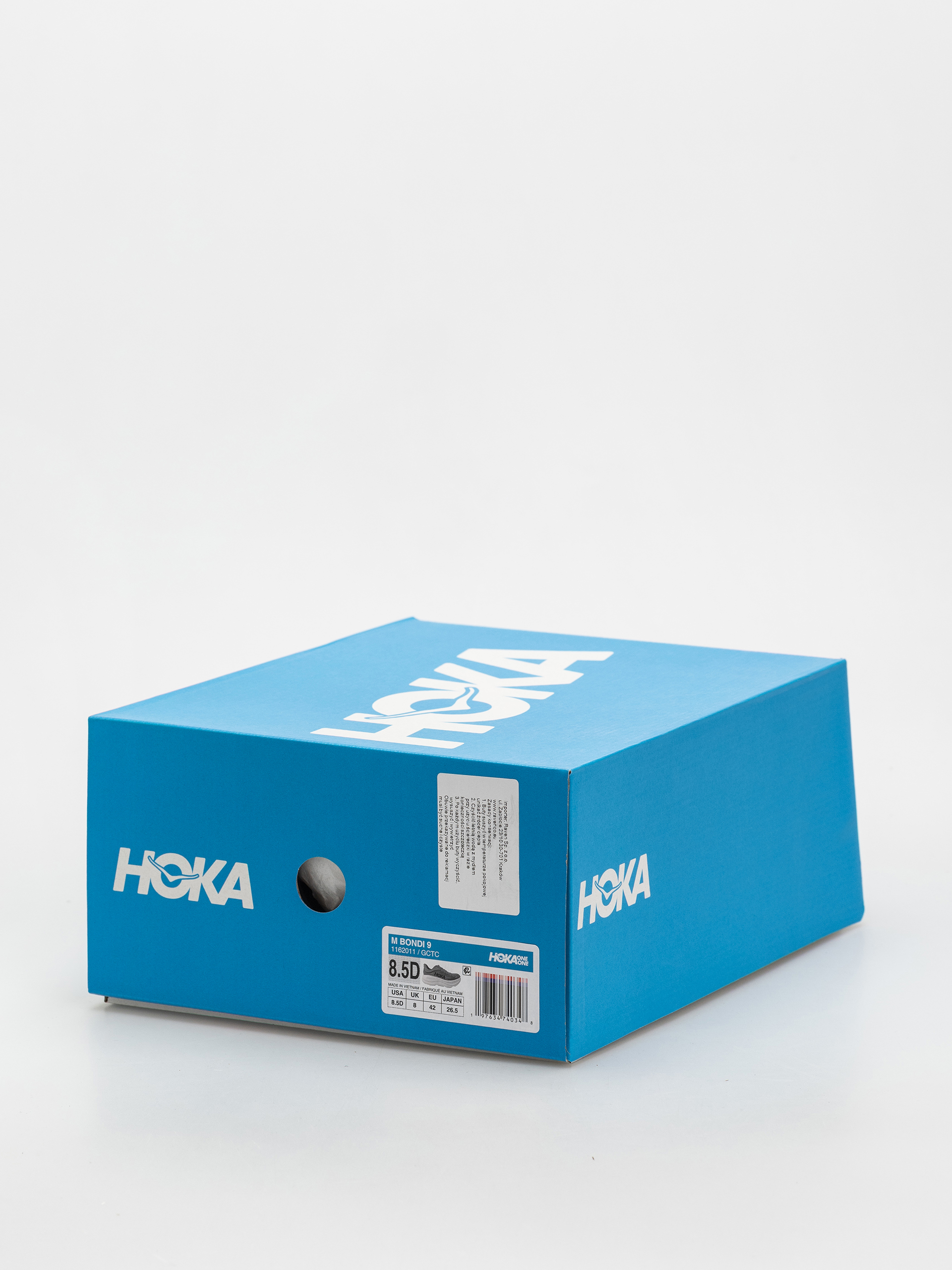 Hoka Shoes Bondi 9 (galactic grey/stellar gray)