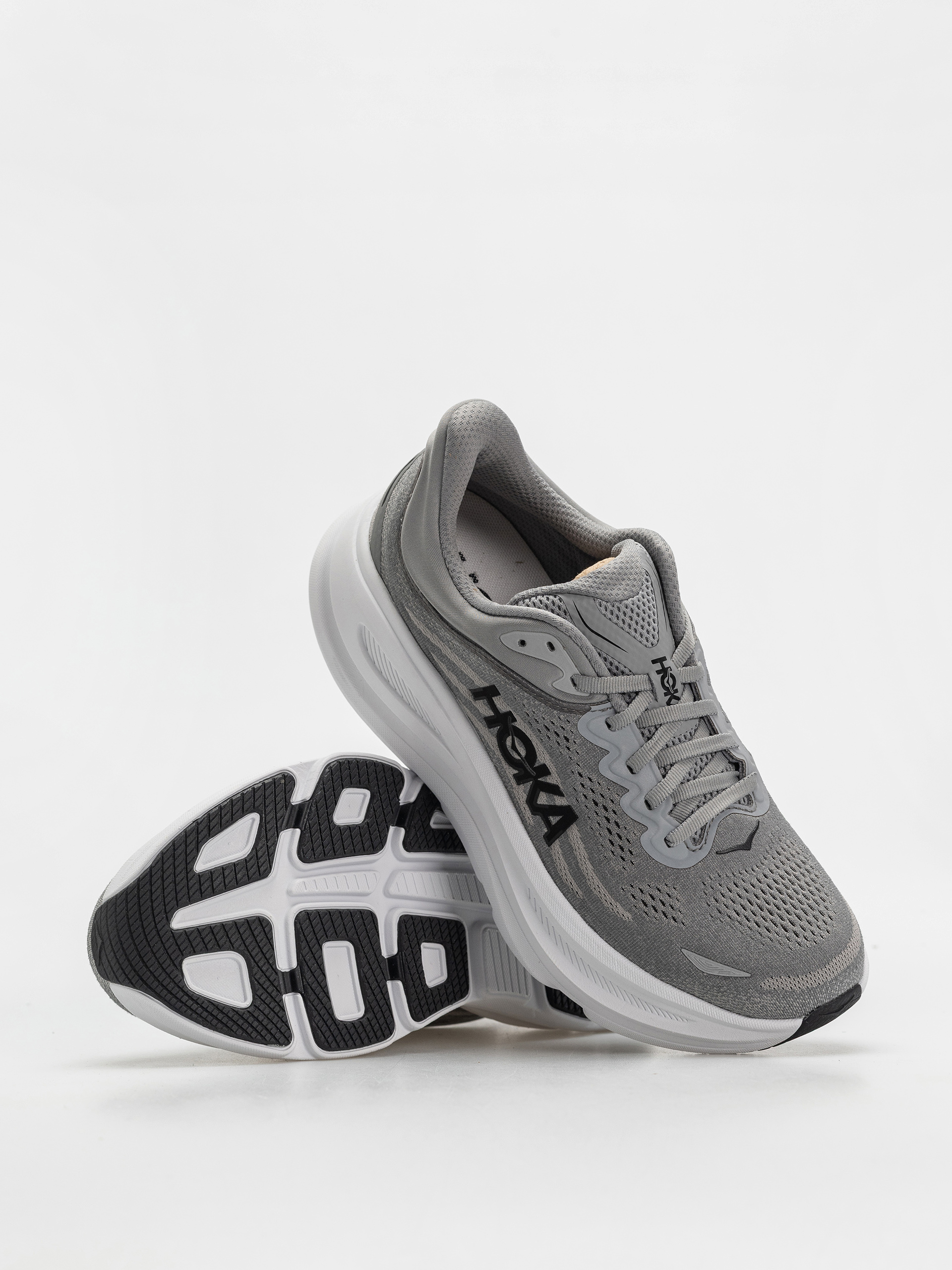 Hoka Shoes Bondi 9 (galactic grey/stellar gray)