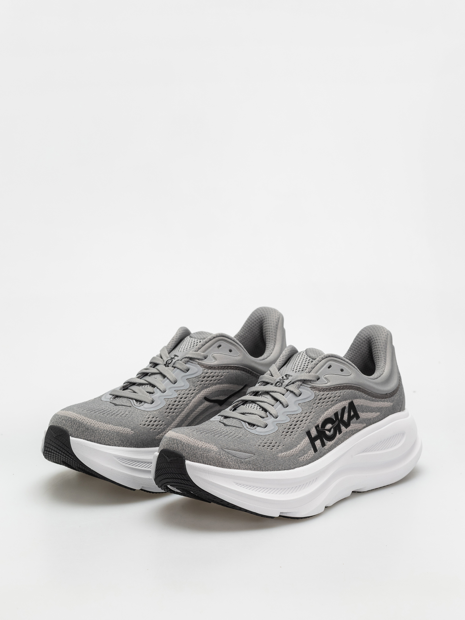 Hoka Shoes Bondi 9 (galactic grey/stellar gray)