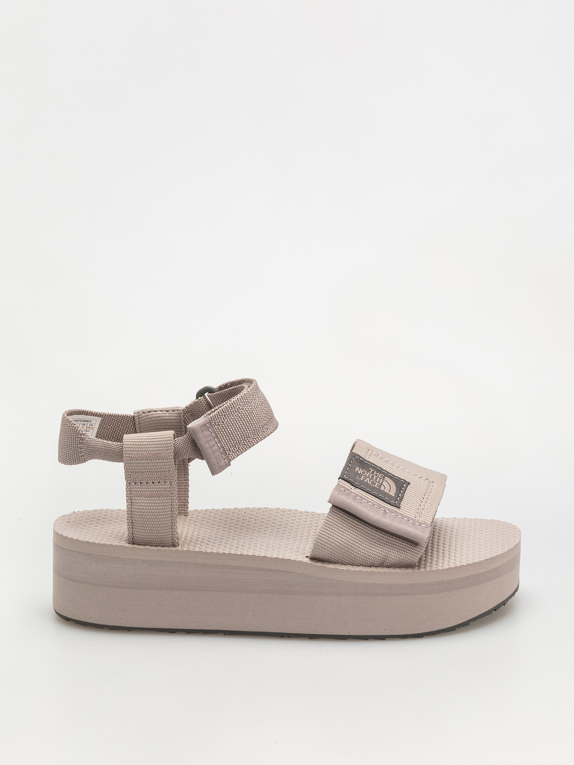 The North Face Sandalen Skeena Platform Wmn (moonstone grey/smoked pink)