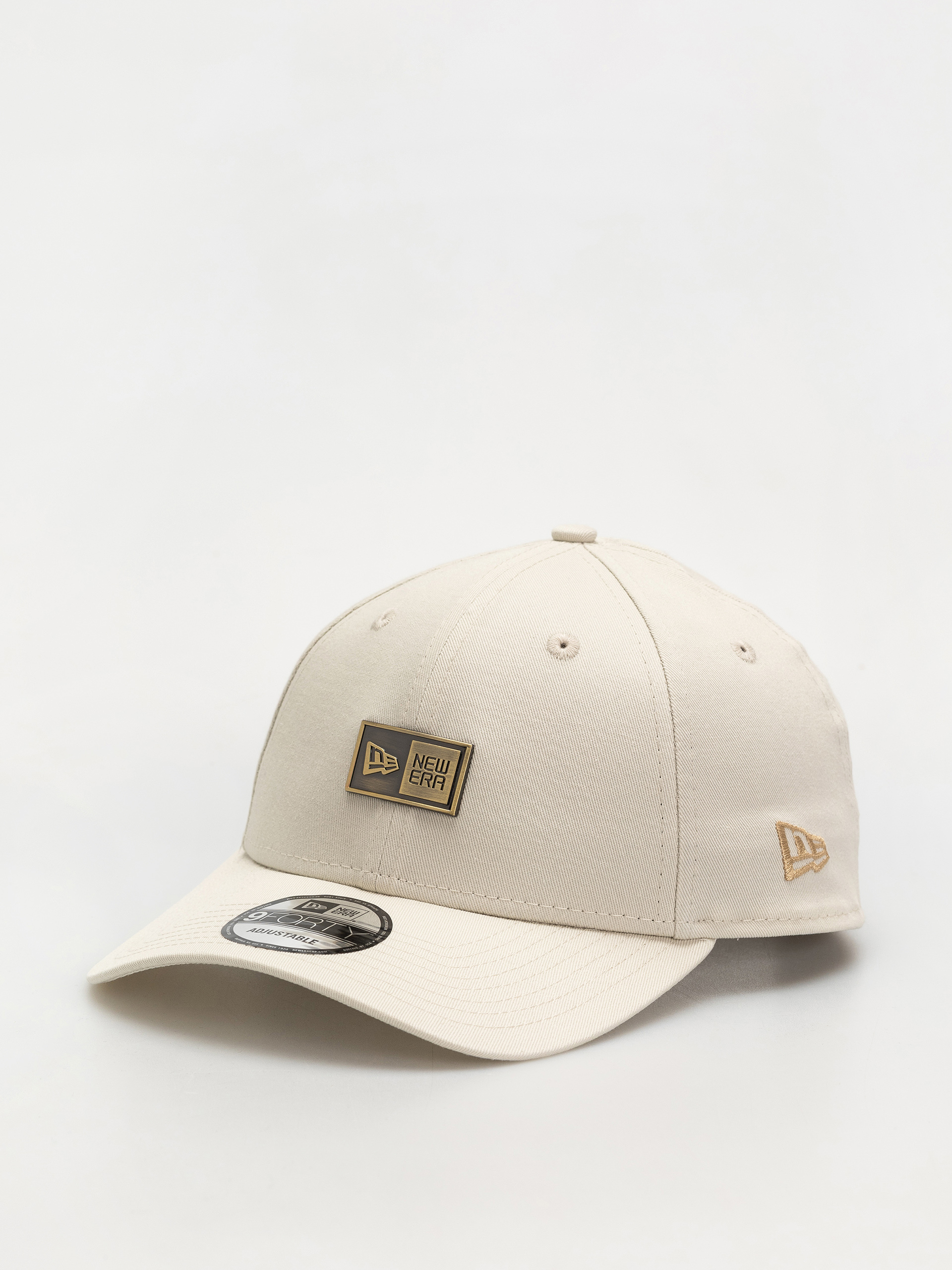 New Era Cap Badge 9Forty (light beige)