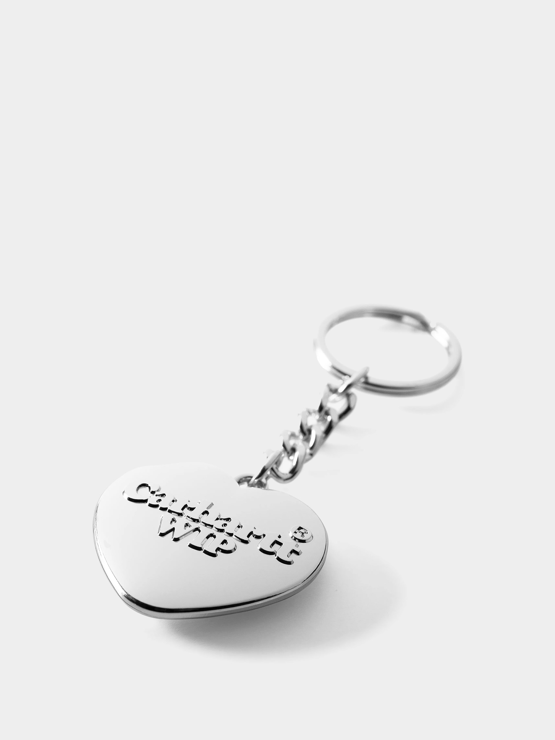 Carhartt WIP Schlüsselanhänger Heart Keychain (silver)