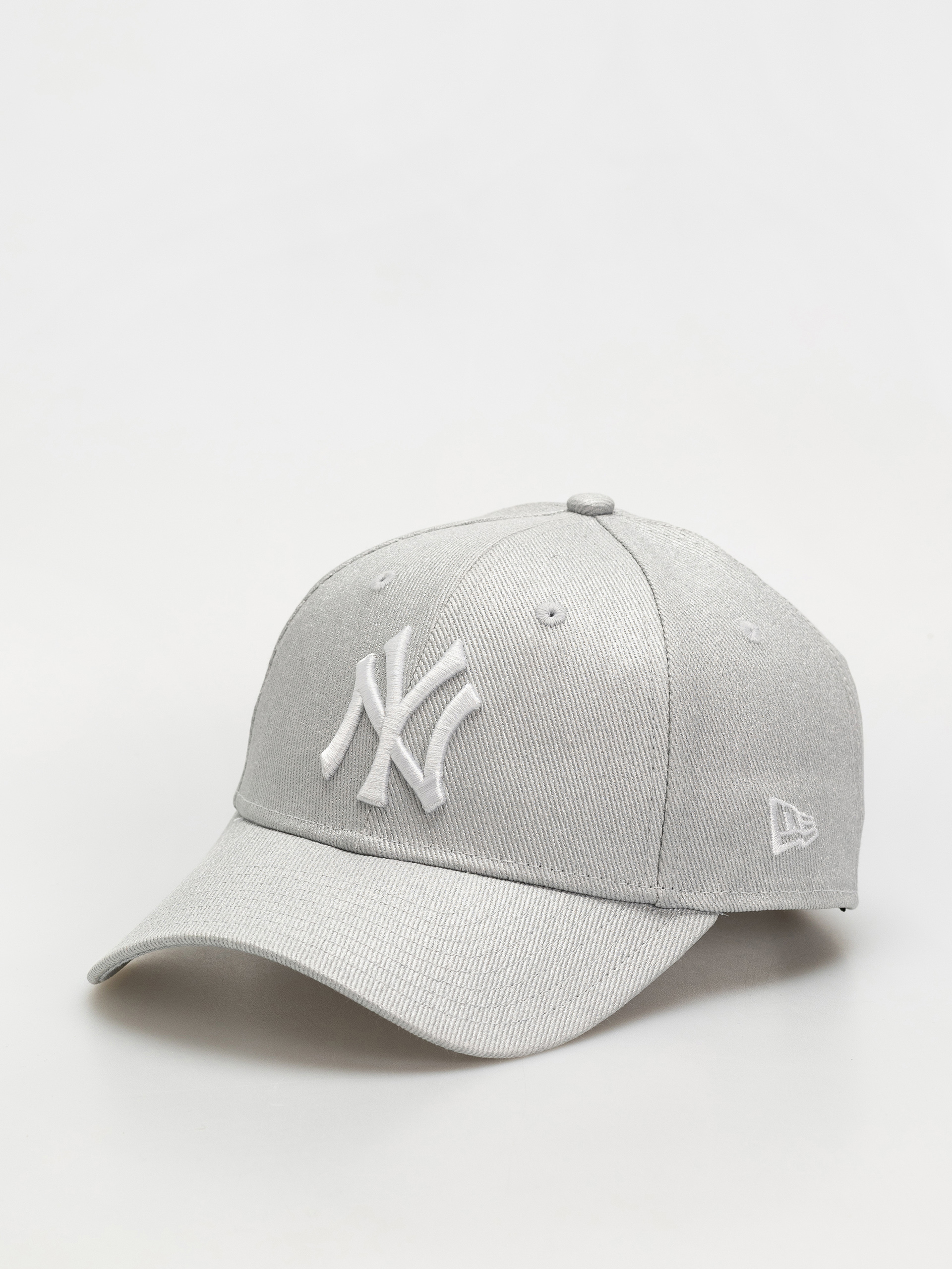 New Era Met Denim 9Forty New York Yankees Wmn Cap - silver (silver)