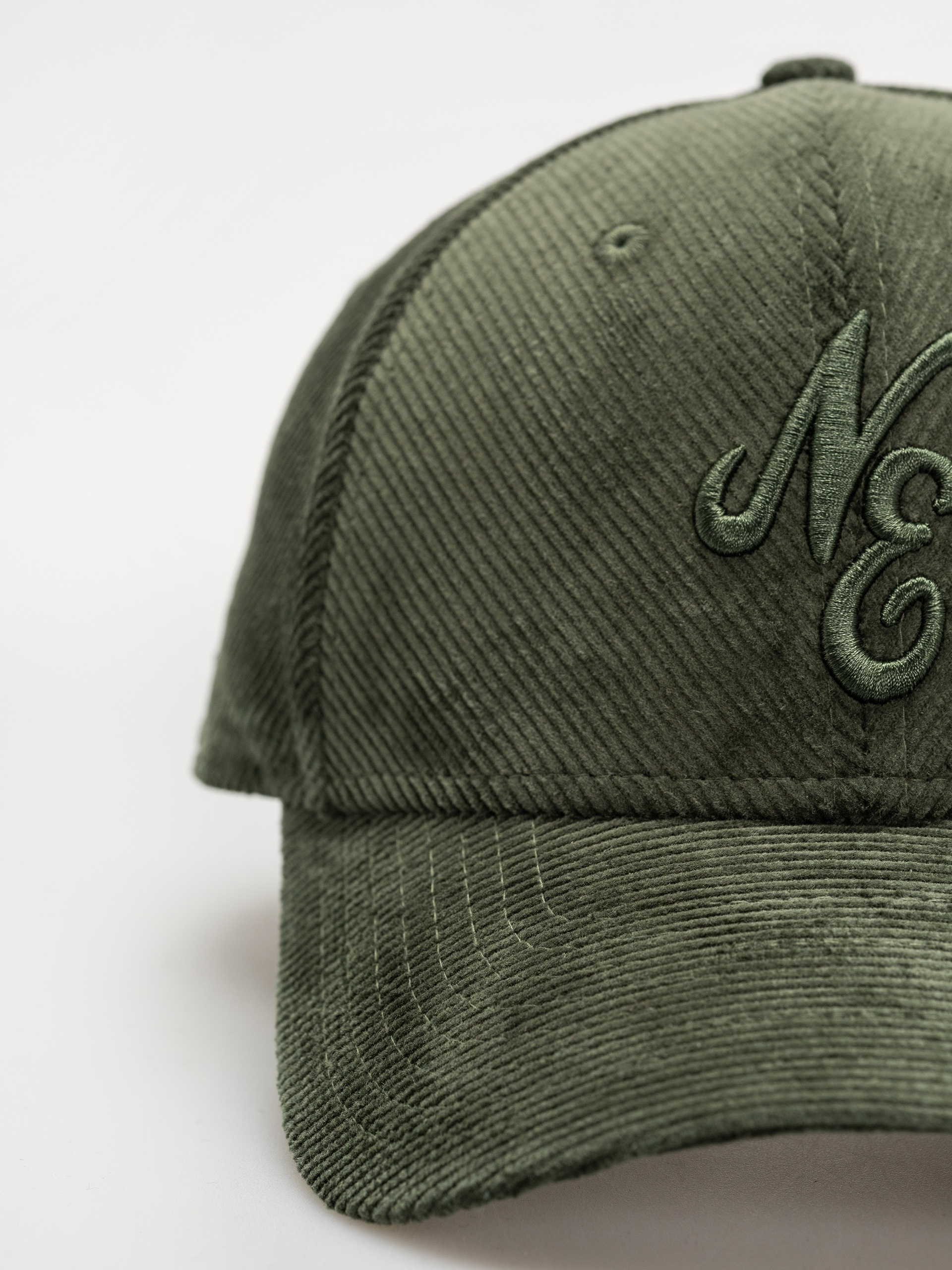 New Era Cord 9Forty Cap (dark green)