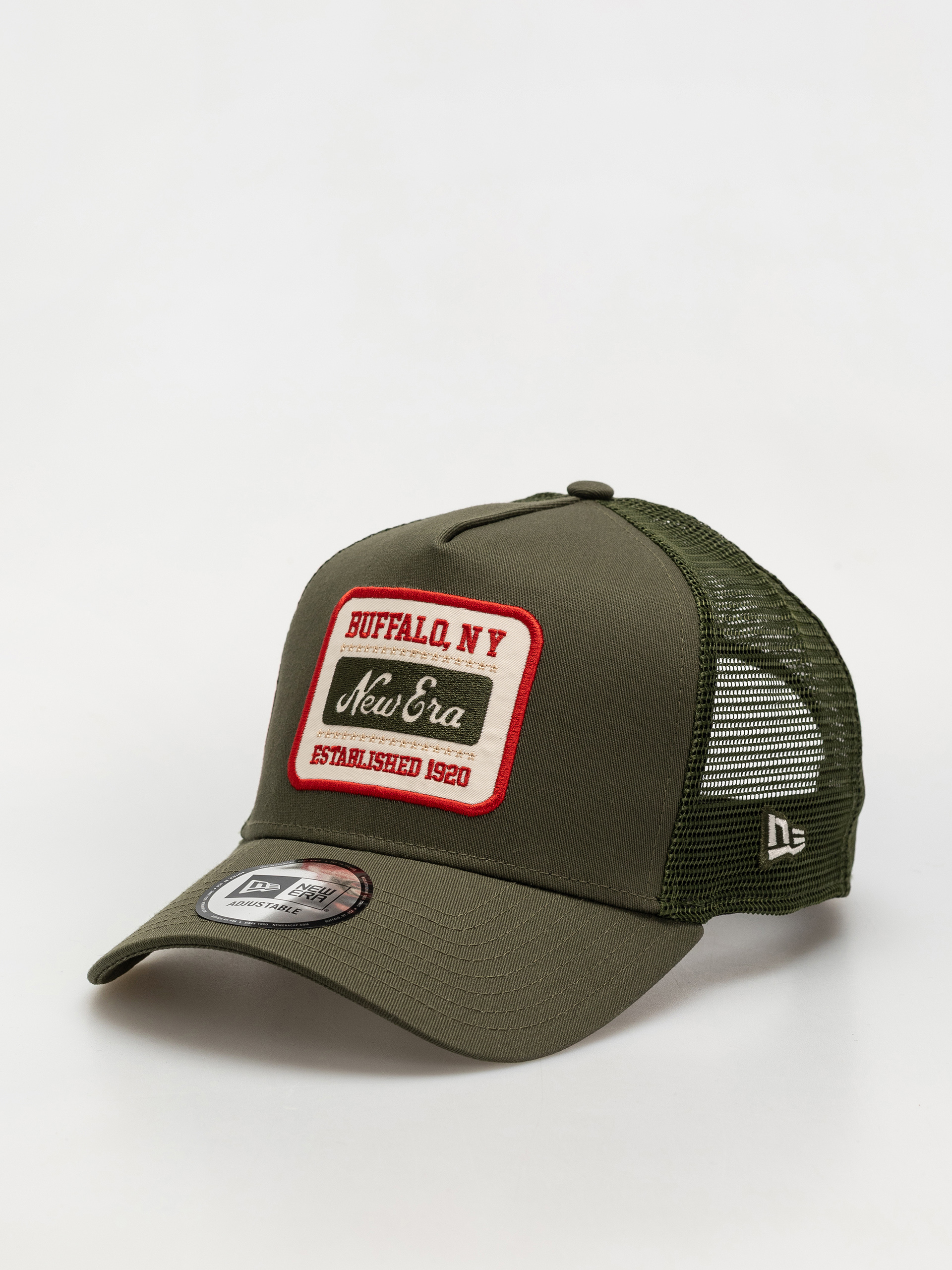 New Era Cap Patch Trucker (green med)