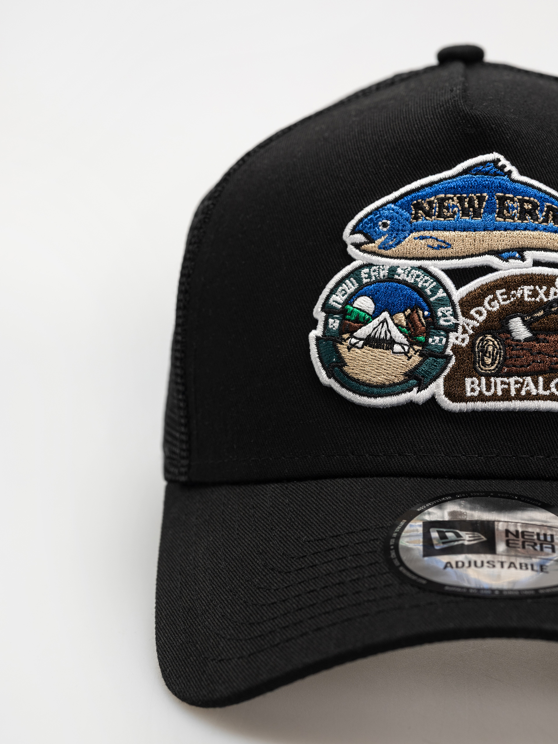 ♦New Era♦OUTDOOR TRIANGLE CAP New Era Cap Outdoor Patch Trucker - black (black)