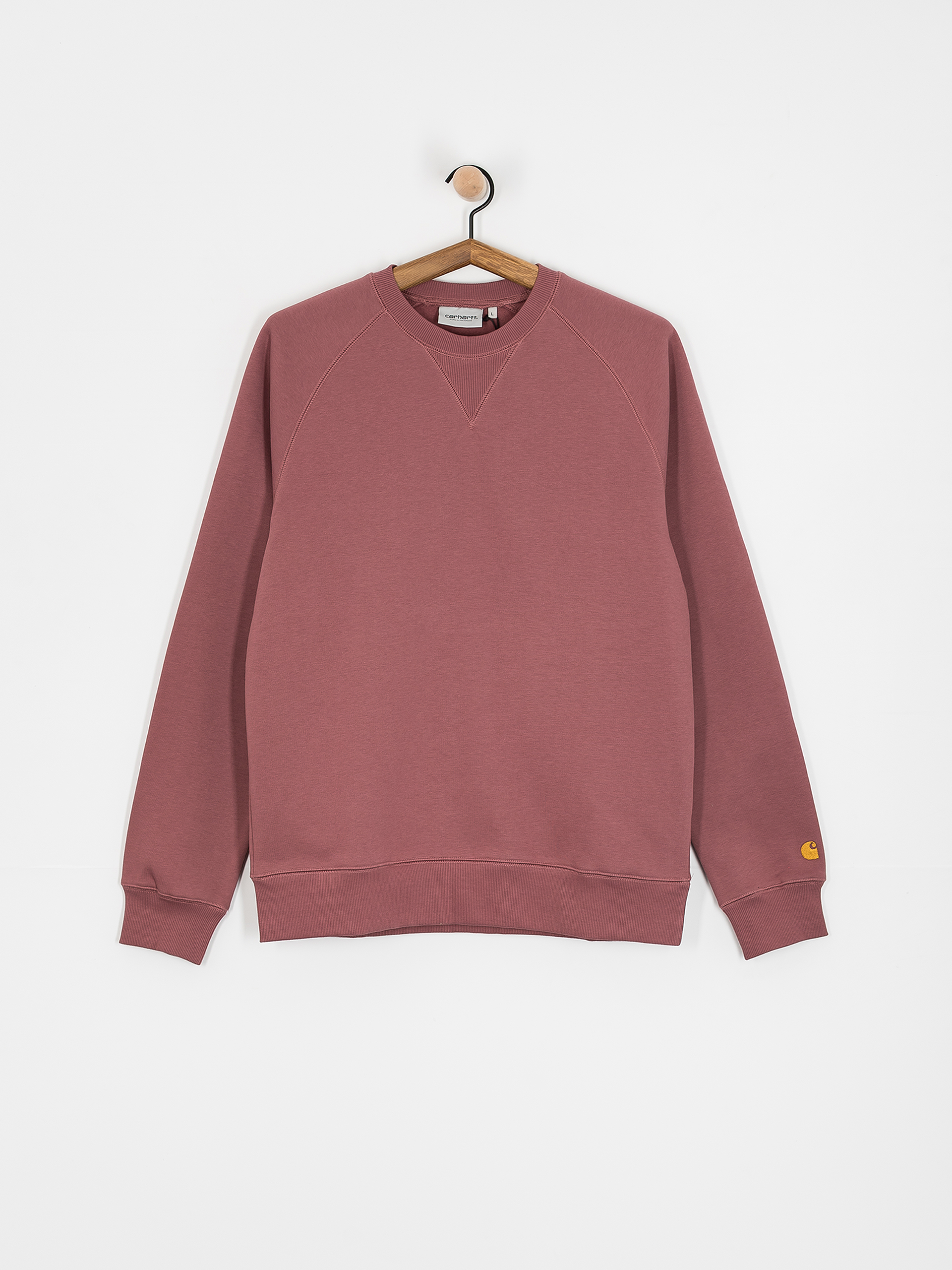 Carhartt WIP Chase Sweatshirt (dusky pink/gold)