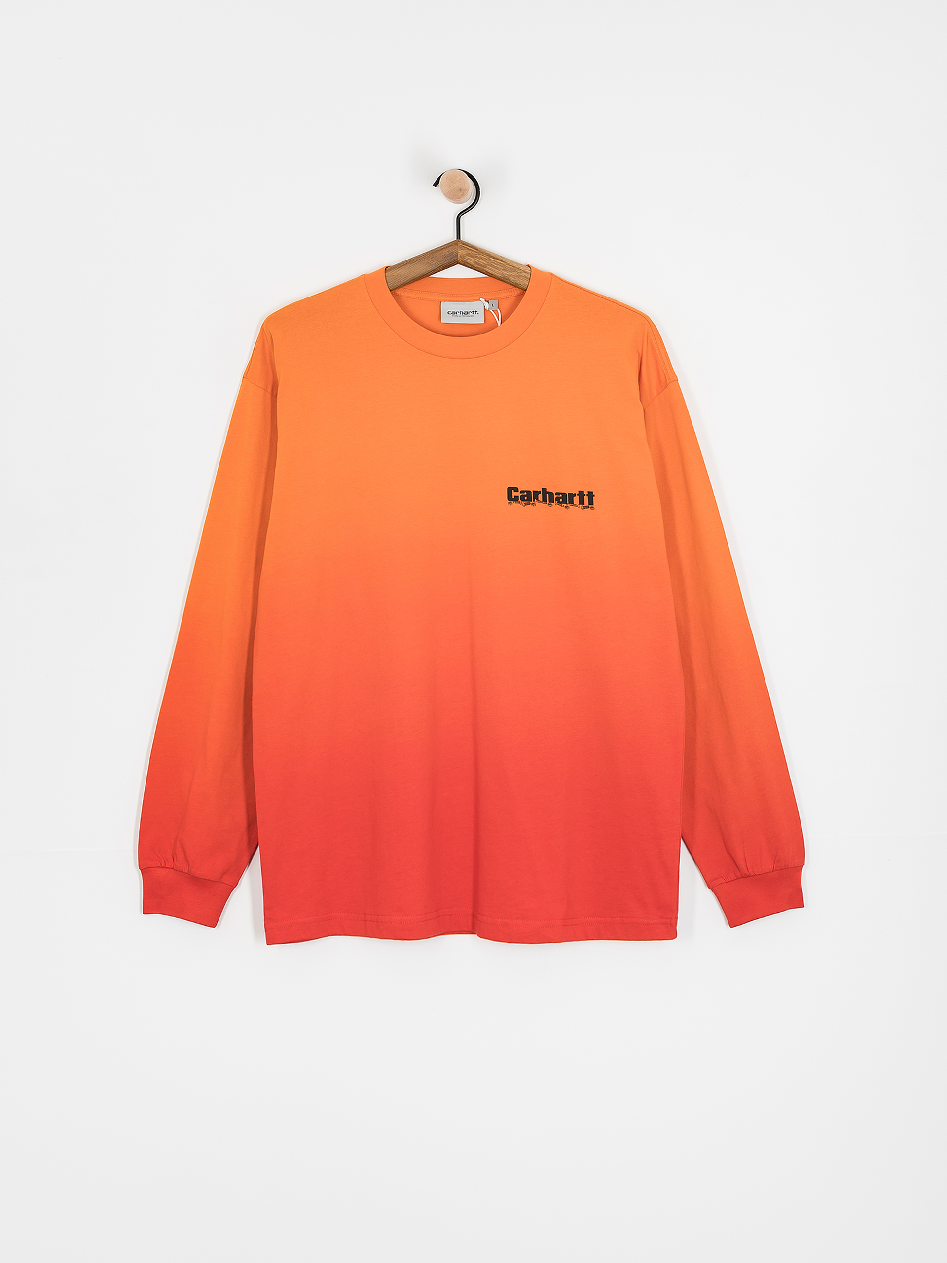 Carhartt WIP Light Work Longsleeve (pumpkin/cherry)