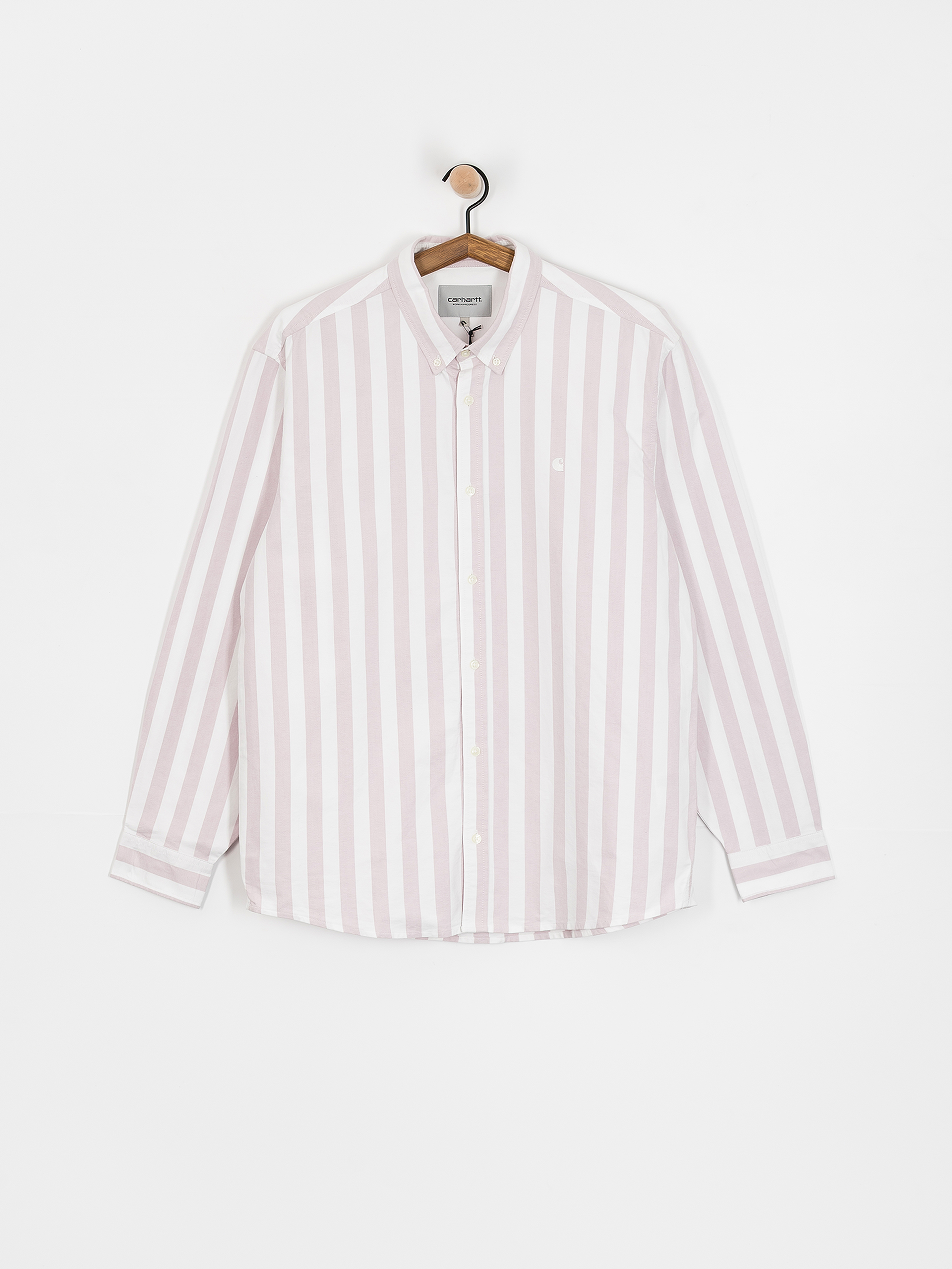 Carhartt WIP Dillion Hemd (dillion stripe/hortensia/white)