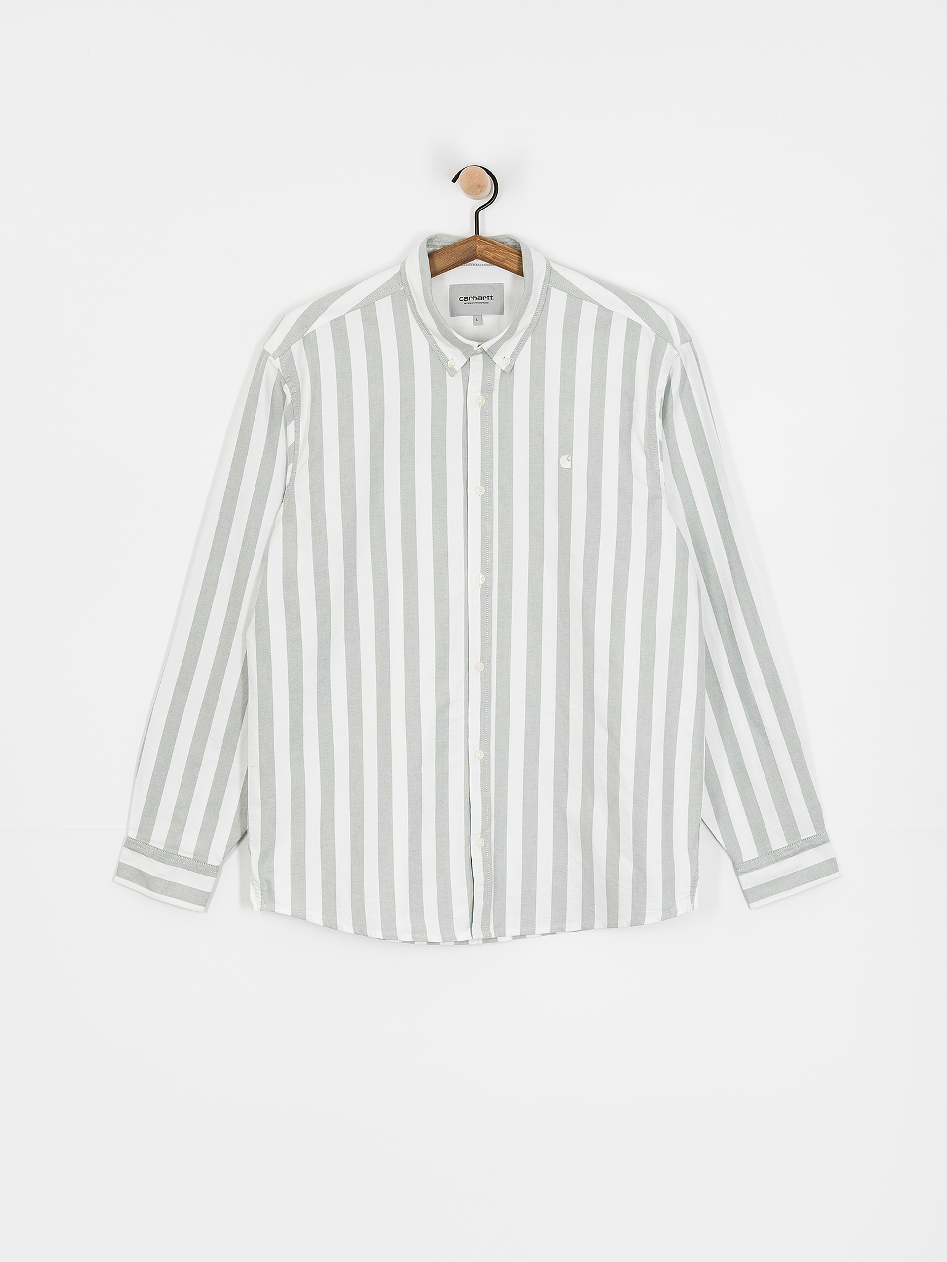 Carhartt WIP Dillion Hemd (dillion stripe/park/white)