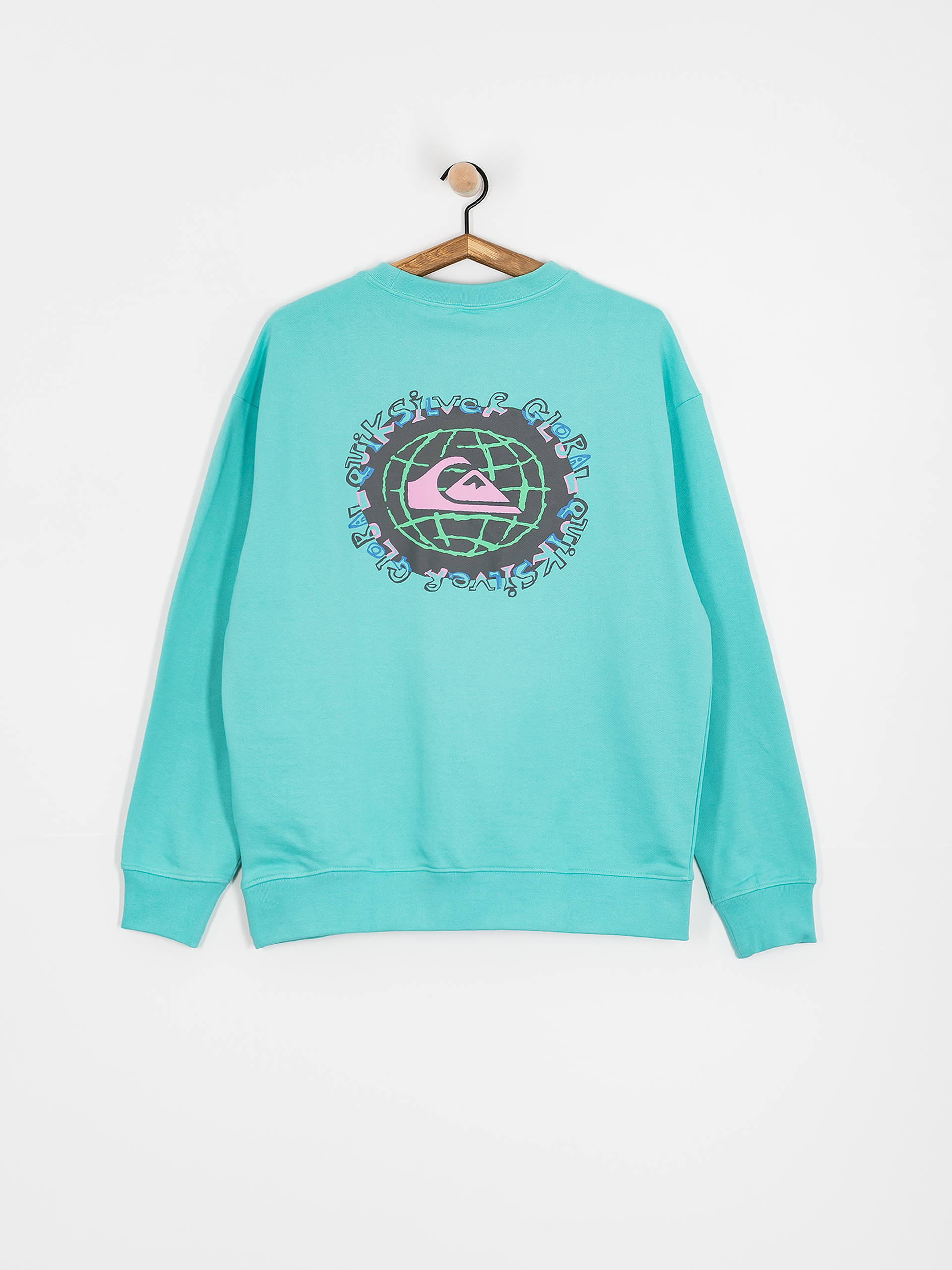 Quiksilver Spin Cycle Sweatshirt (aqua sky)
