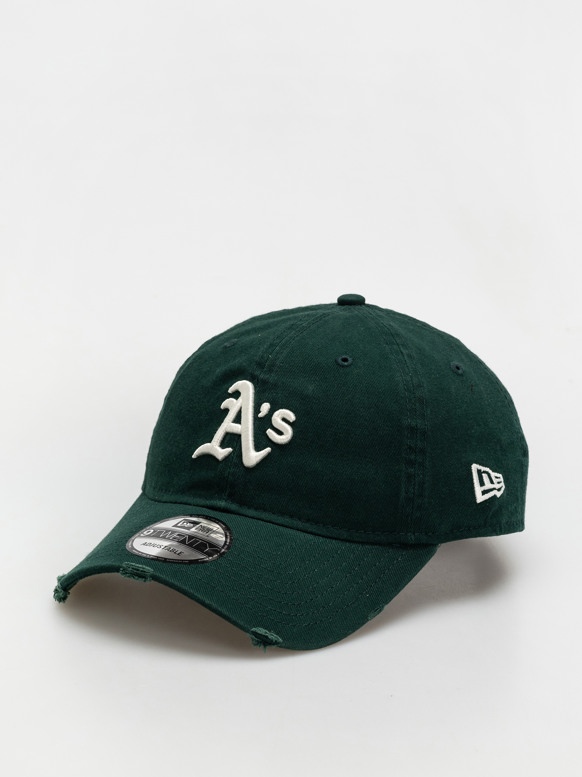 New Era Cap Distressed 9Twenty Athletics (dark green)