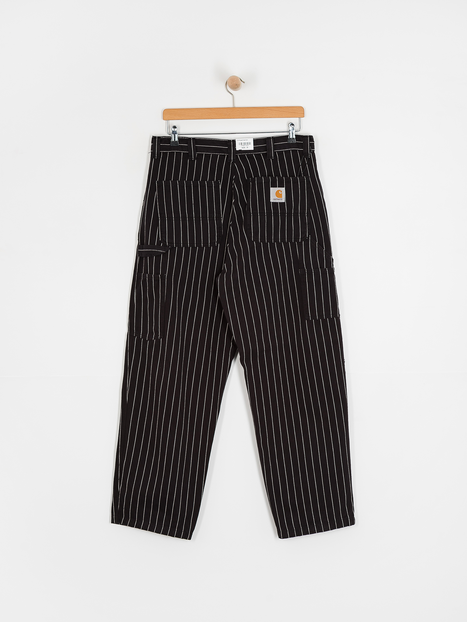 Carhartt WIP OG Single Knee Pants - black (seaton stripe/black/wax)