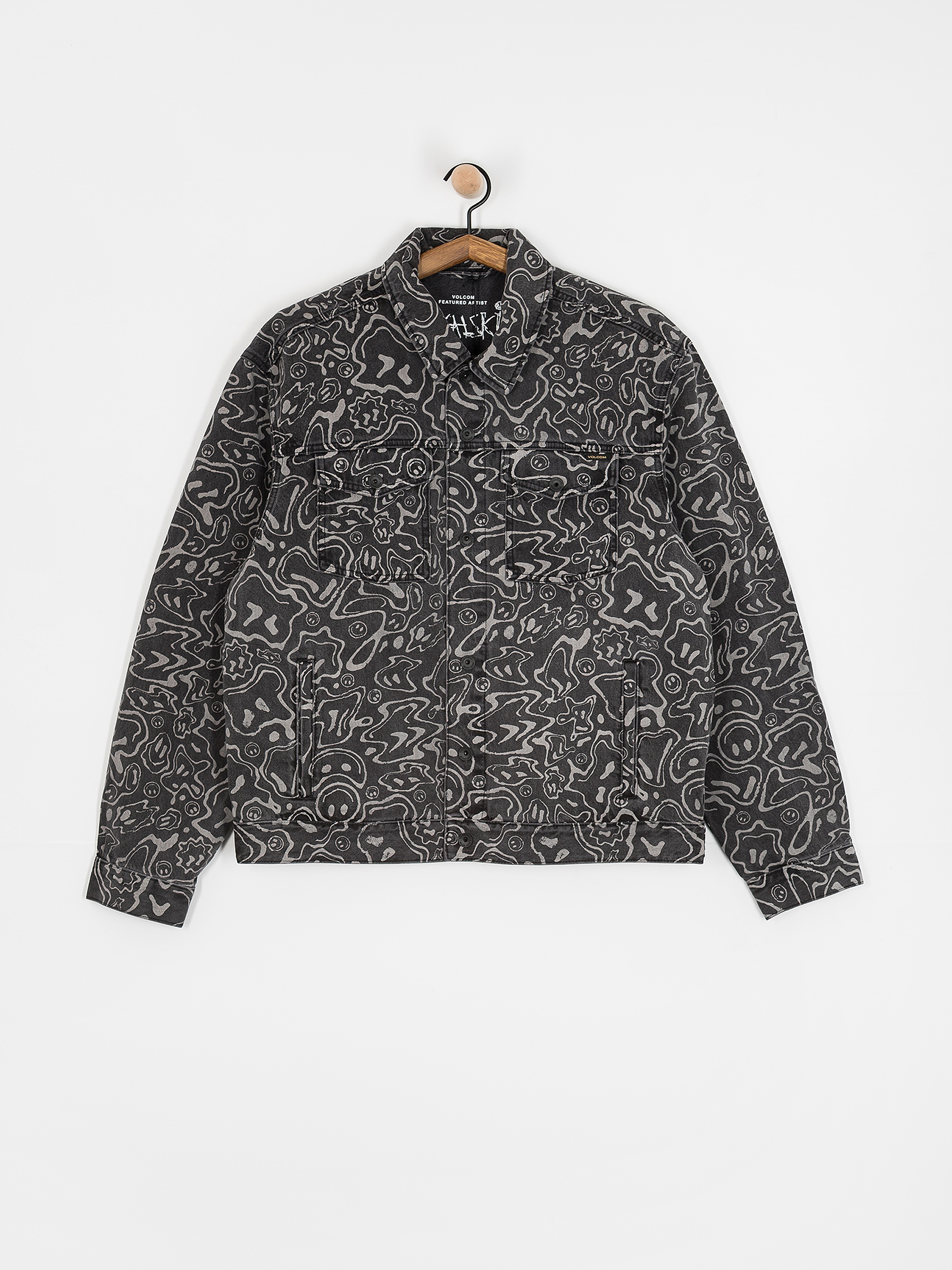 Volcom Stone Zip Jacket - green (black)