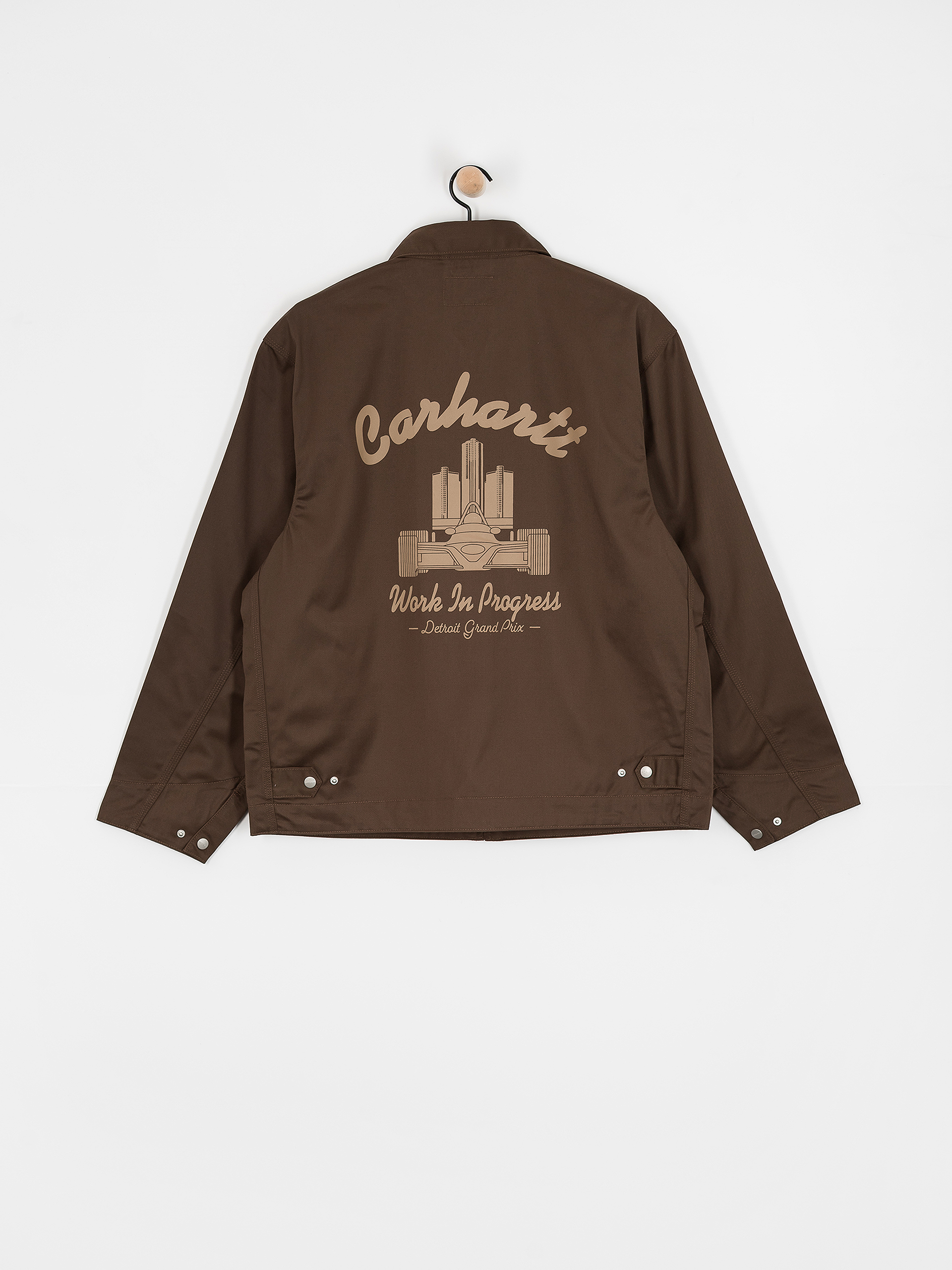 Carhartt WIP Jacket Racer Module - brown (liberica/peanut)
