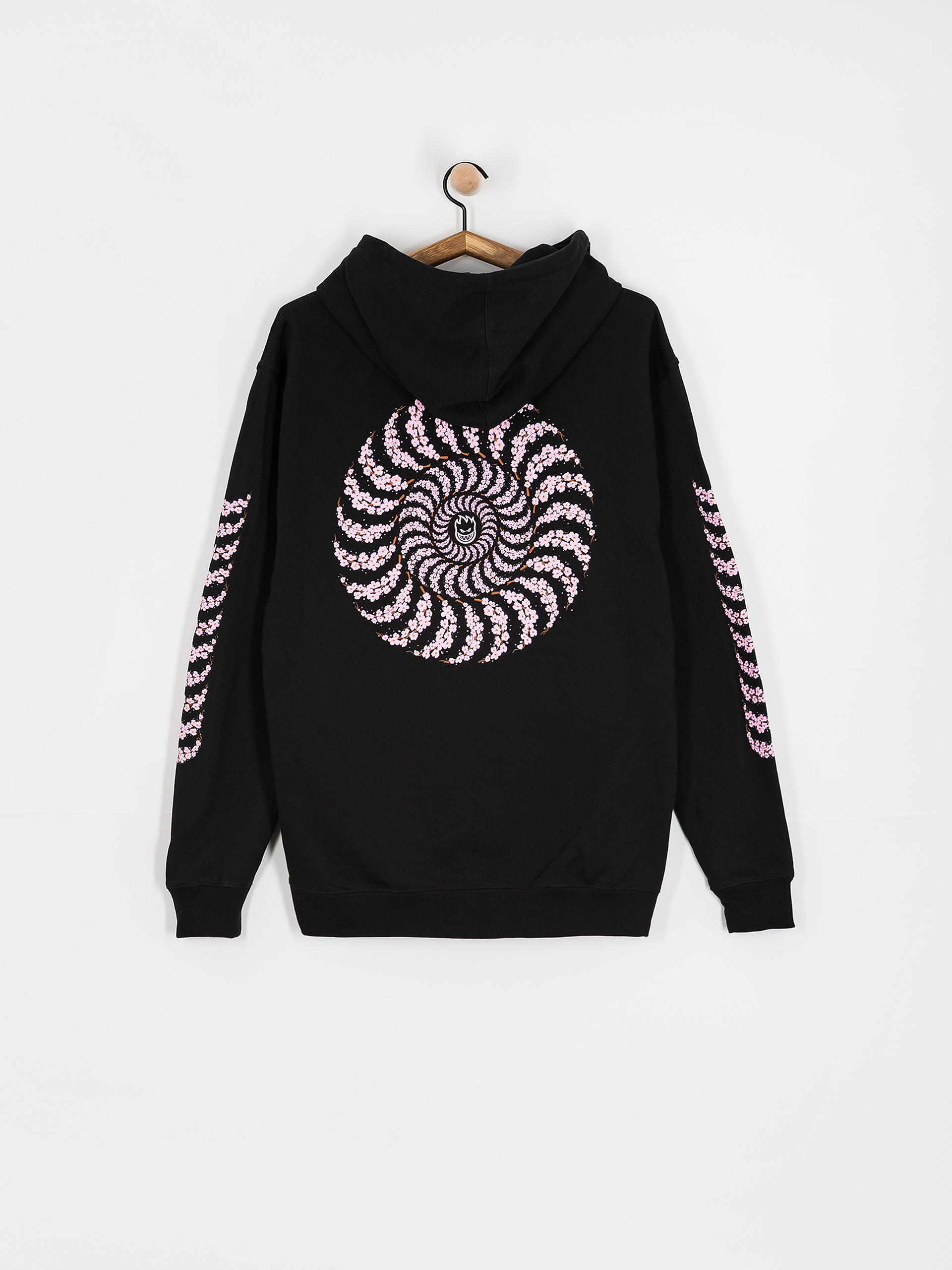 Spitfire Hoodie Cherry Bloosom HD (black)
