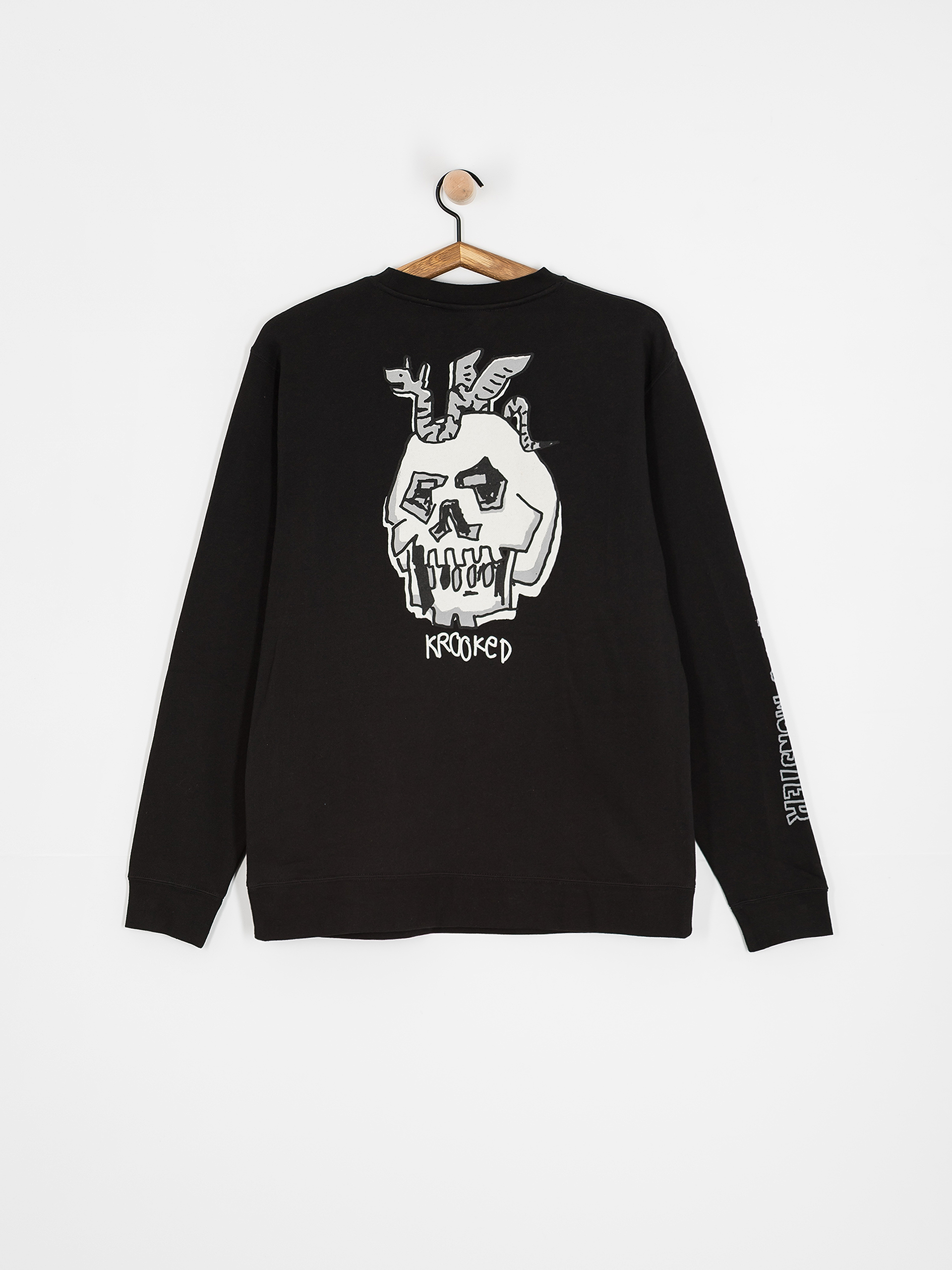 Krooked Fear No Monster Sweatshirt (black)