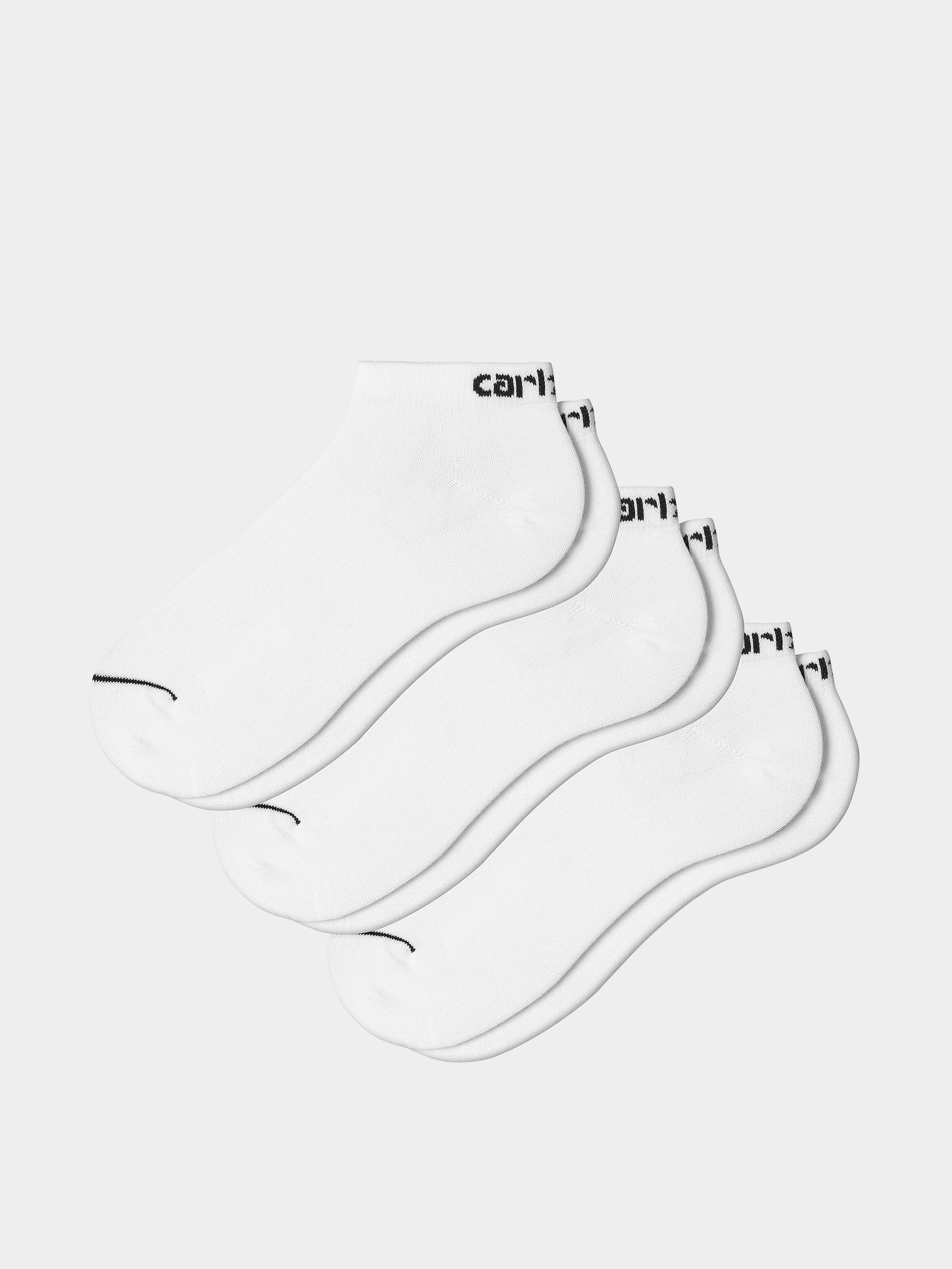 Carhartt WIP Socks Script Sneakers (white/black/white/black/white/black)