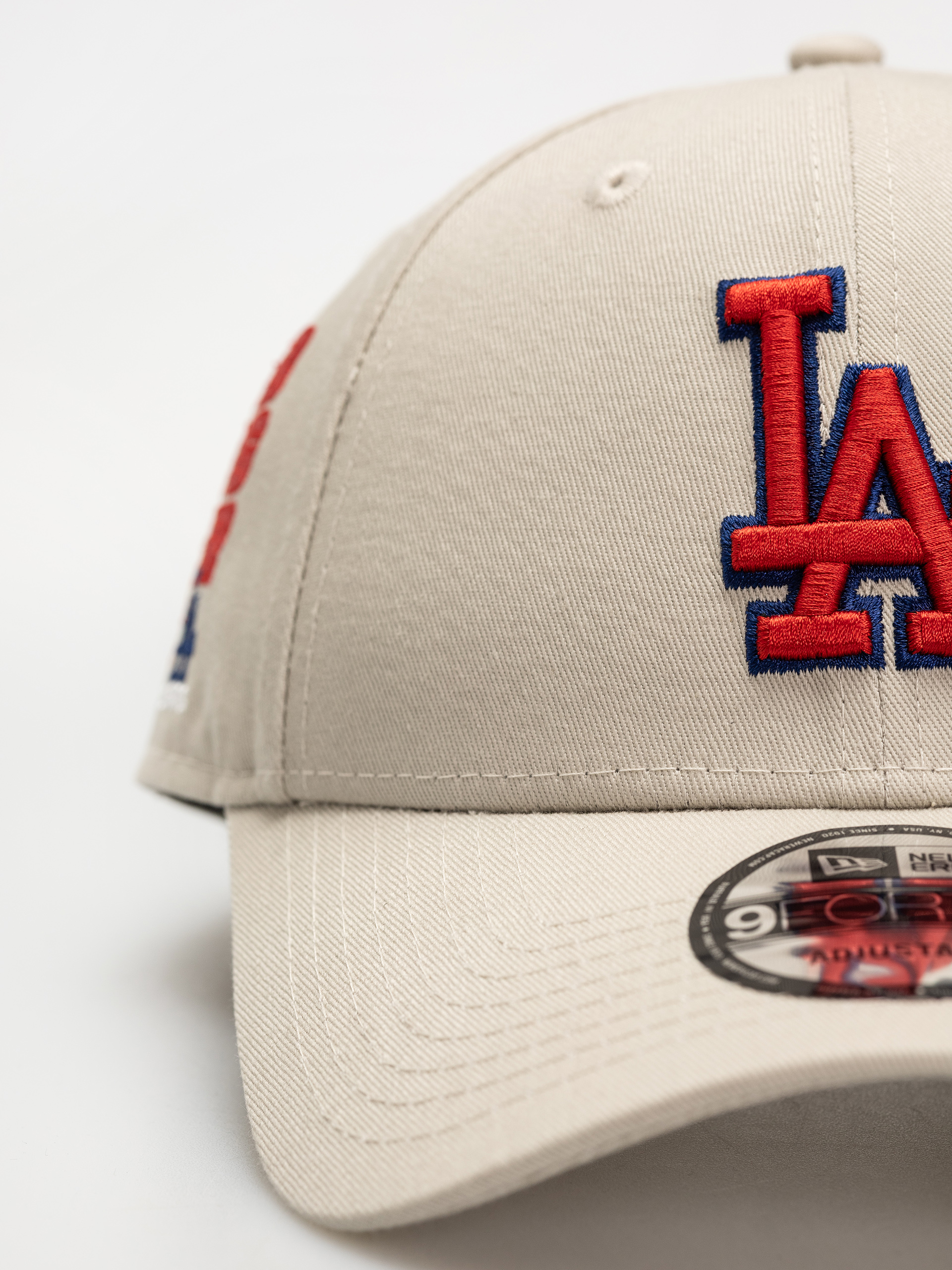 New Era Side Patch 9Forty La Dodgers Cap (light beige)