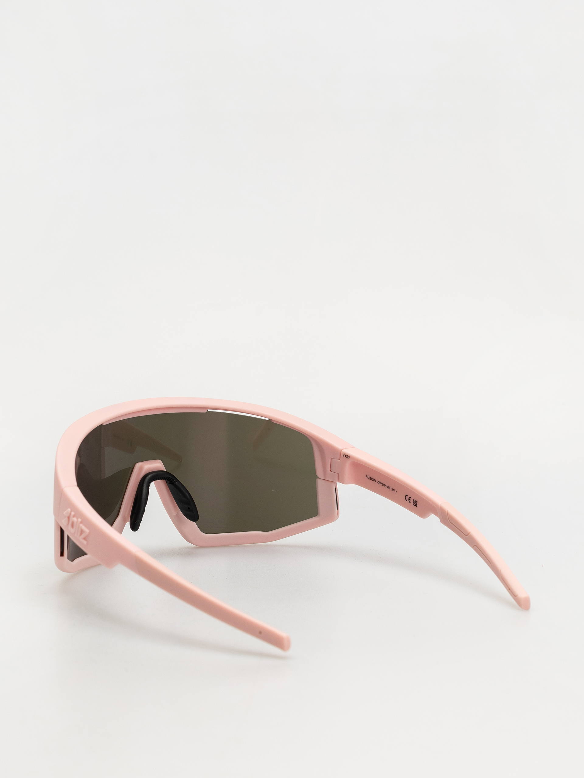 Bliz Fusion Sunglasses (matt powder pink/brown w rosé multi)