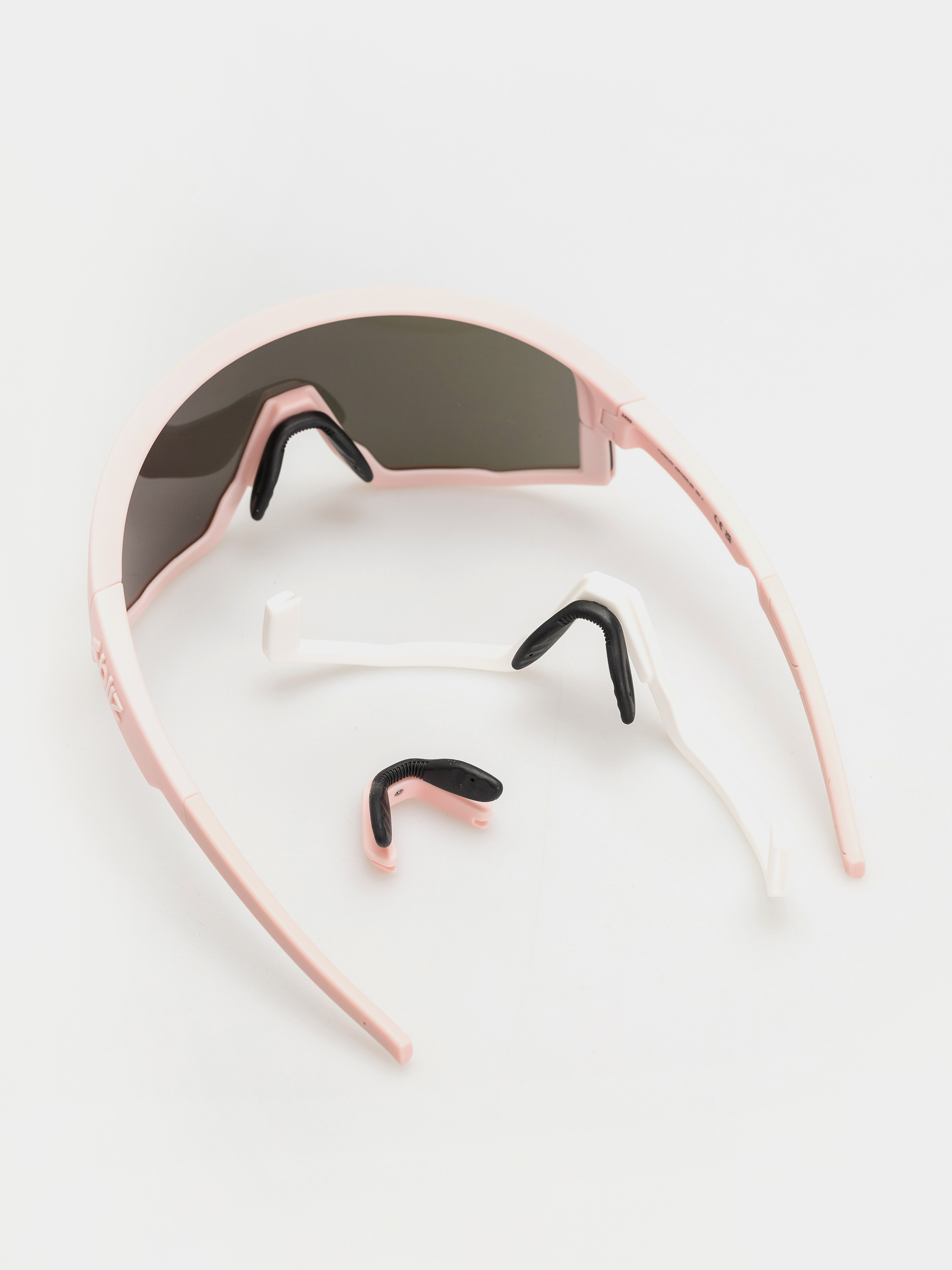 Bliz Fusion Sunglasses (matt powder pink/brown w rosé multi)