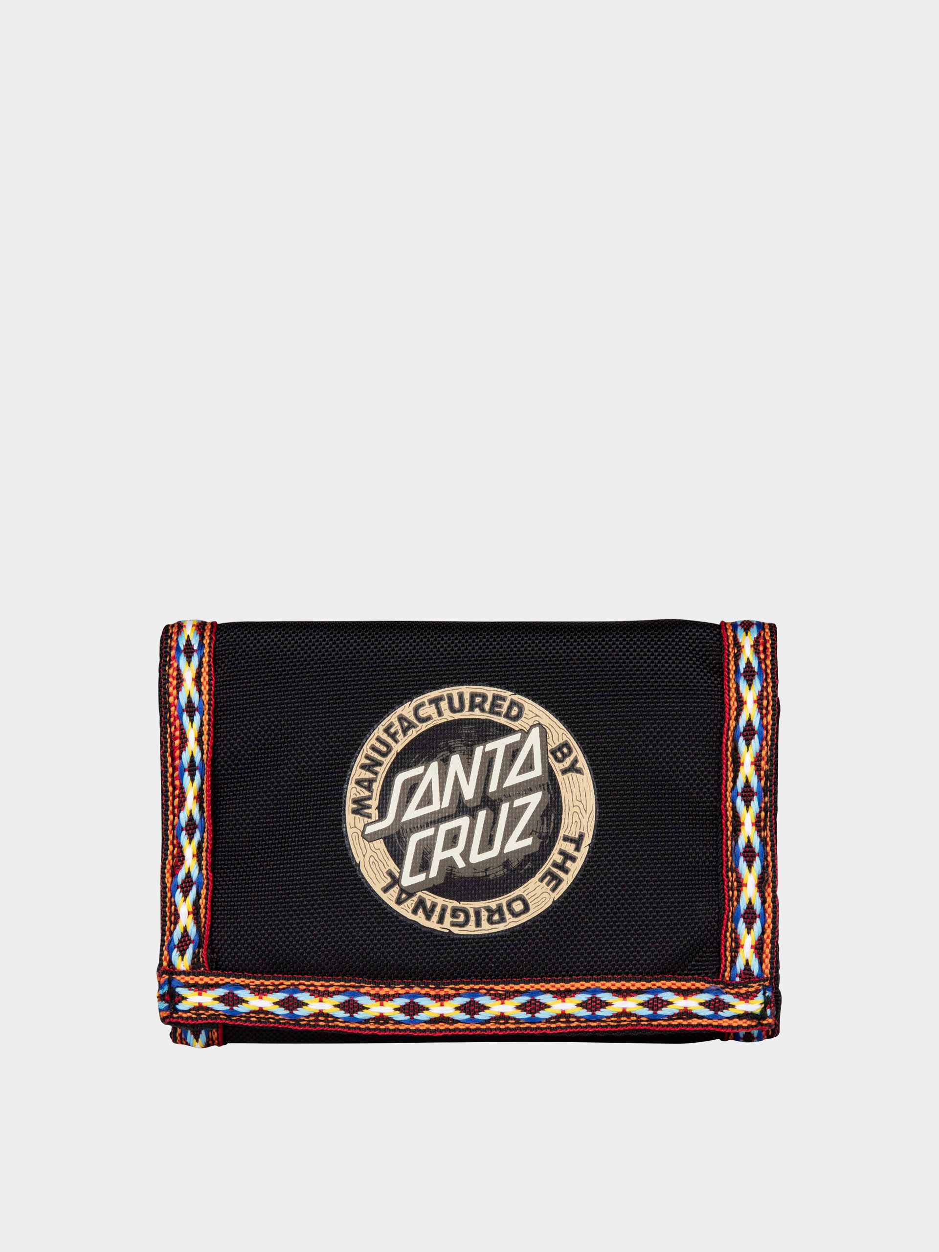 Santa Cruz Wallet Carved Mfg (black)