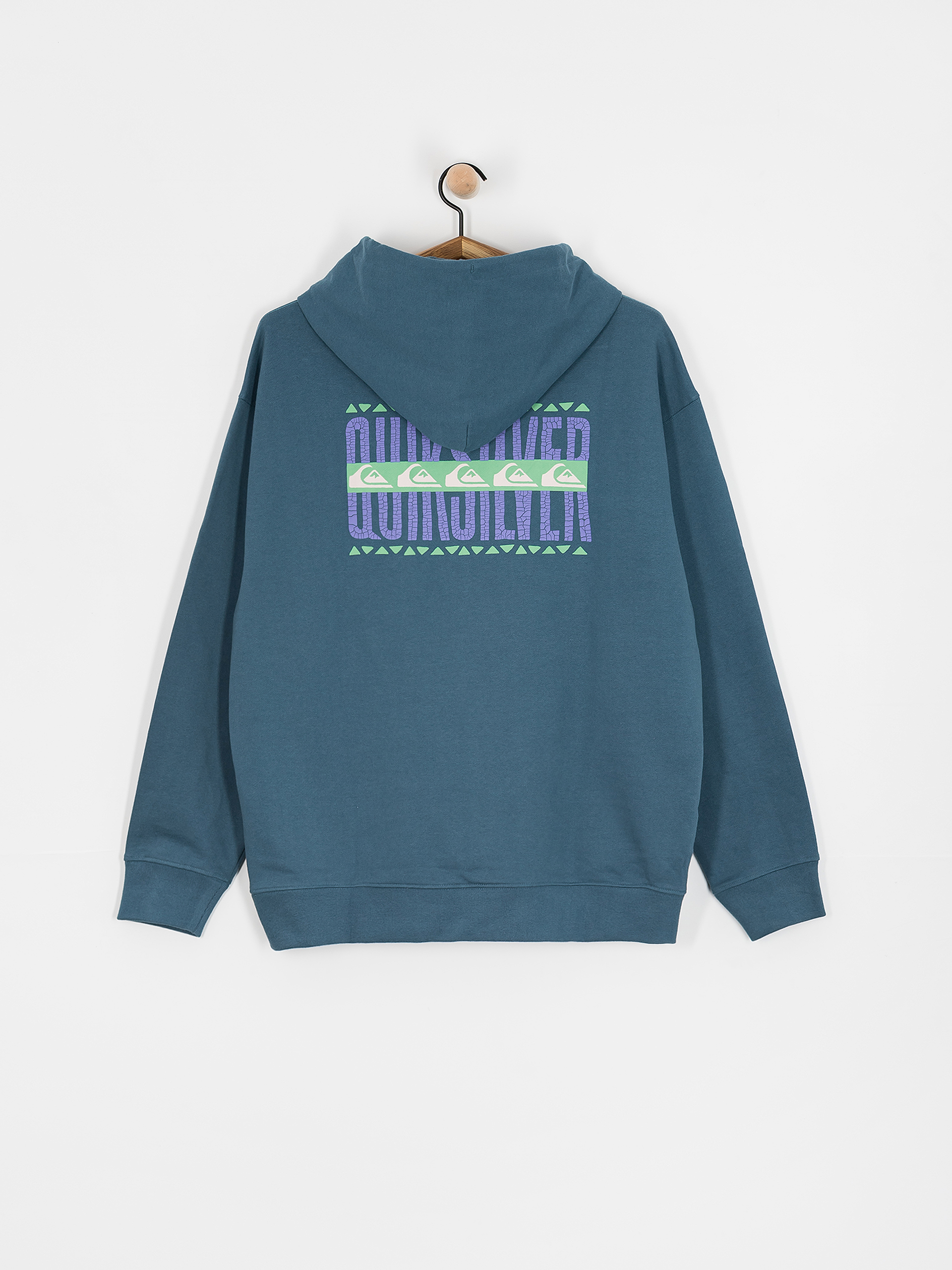 Quiksilver Hoodie Apog Heritage HD (real teal)